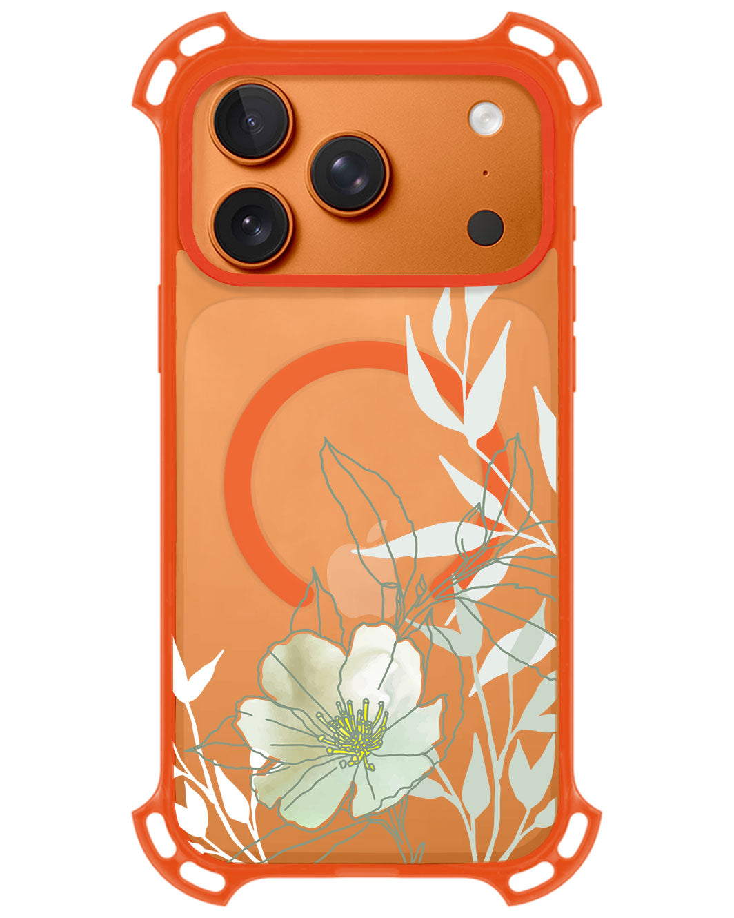 iPhone Rearguard UltimateZ - Green Mint Lily