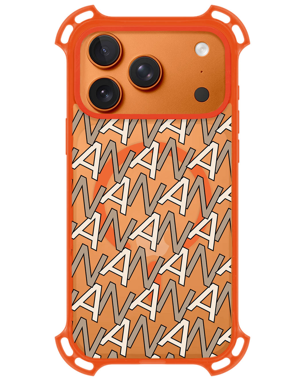 iPhone Rearguard UltimateZ - CUSTOM MONOGRAM 3.0 Initial 4.0