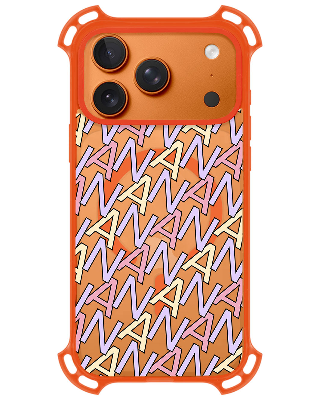 iPhone Rearguard UltimateZ - CUSTOM MONOGRAM 3.0 Initial 5.0