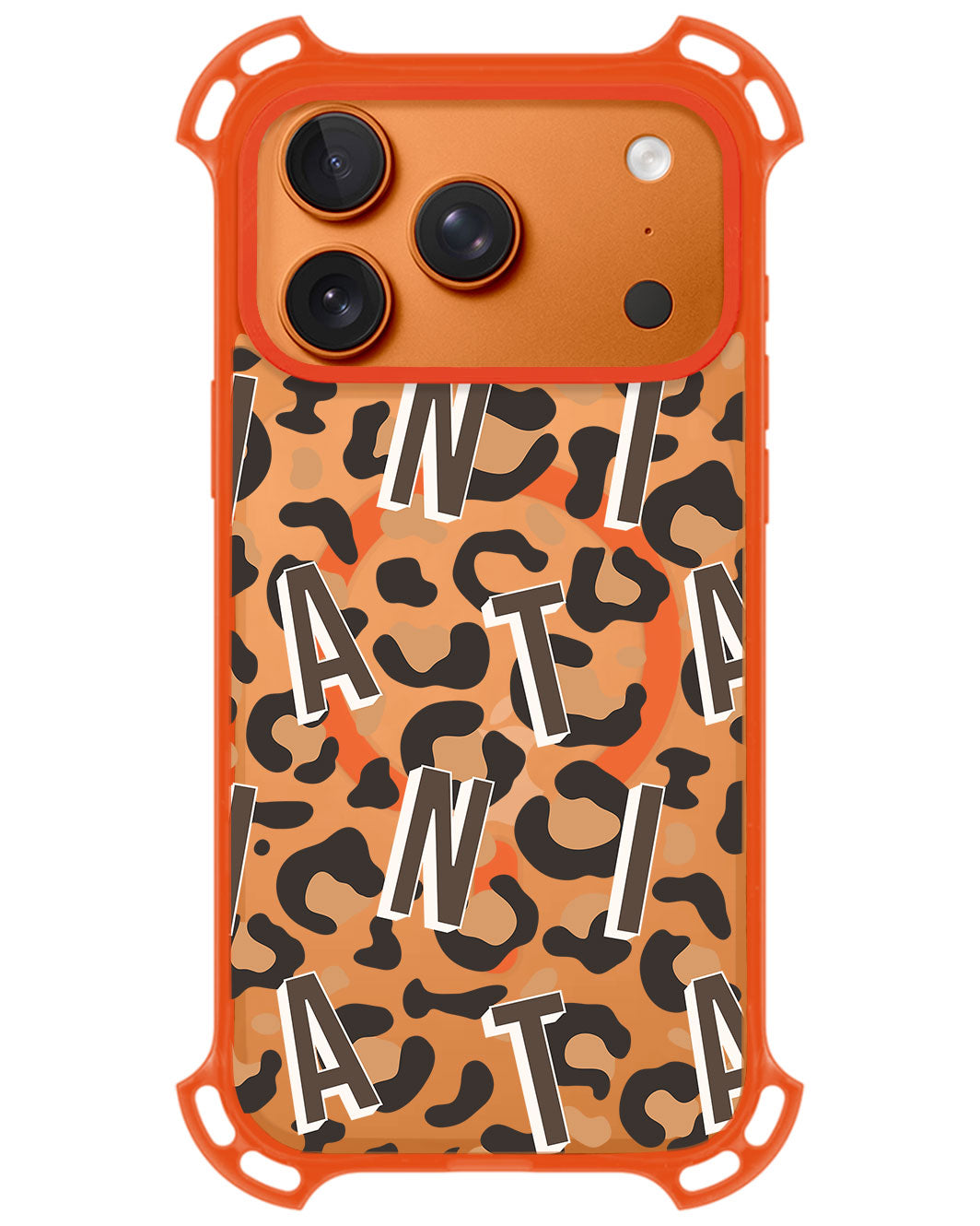 iPhone Rearguard UltimateZ - CUSTOM MONOGRAM 3.0 Leopard 2.0