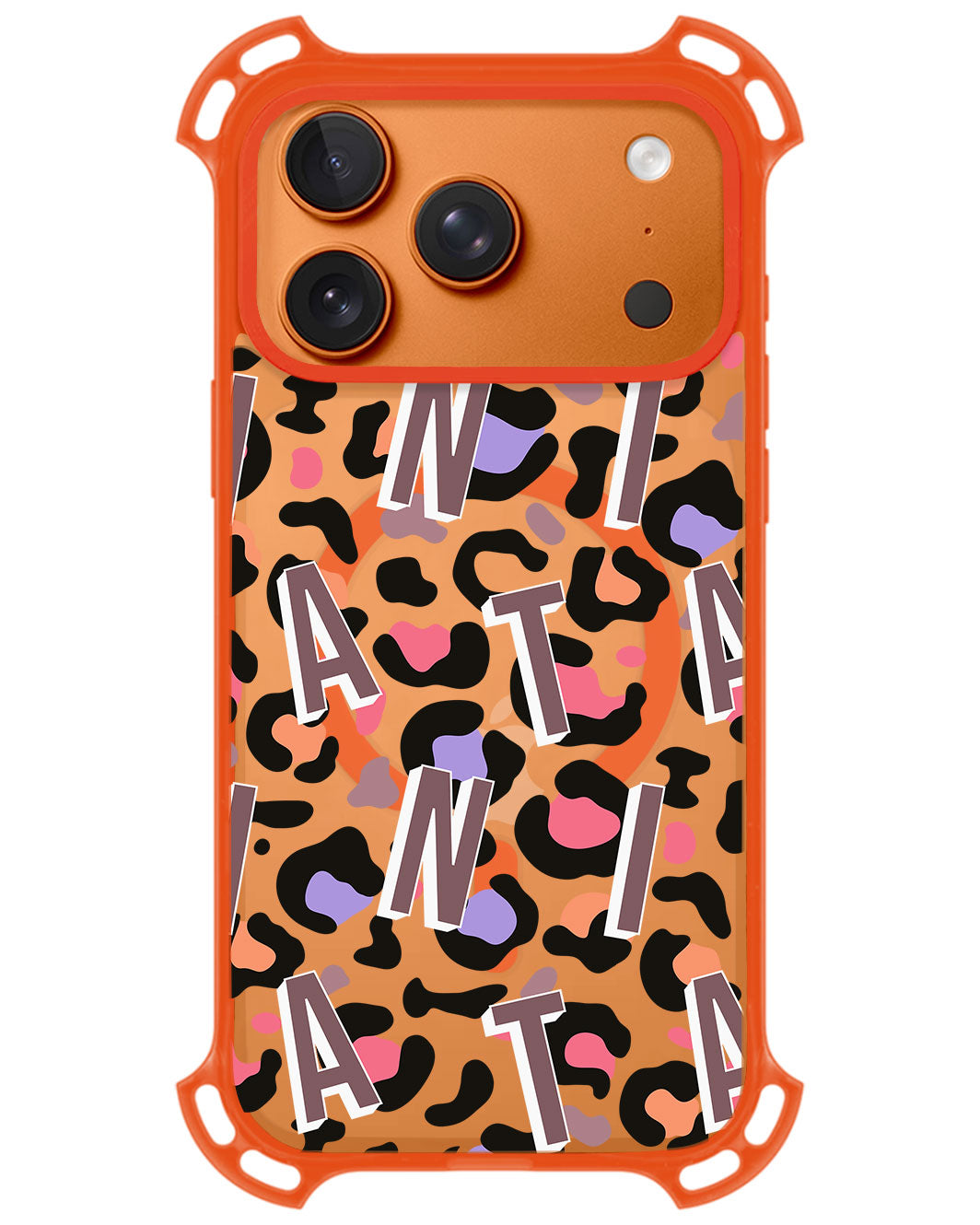 iPhone Rearguard UltimateZ - CUSTOM MONOGRAM 3.0 Leopard 5.0