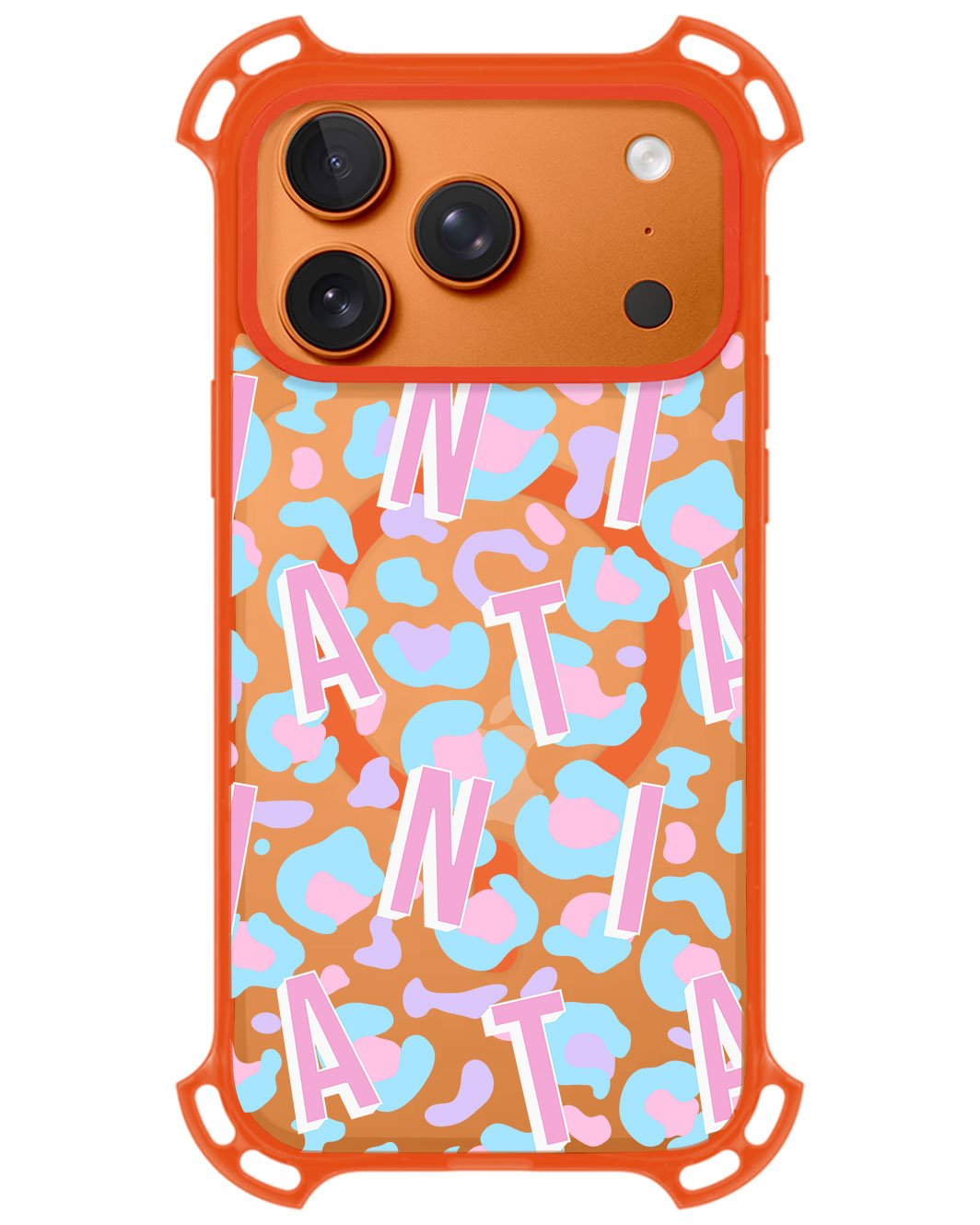 iPhone Rearguard UltimateZ - CUSTOM MONOGRAM 3.0 Leopard  6.0