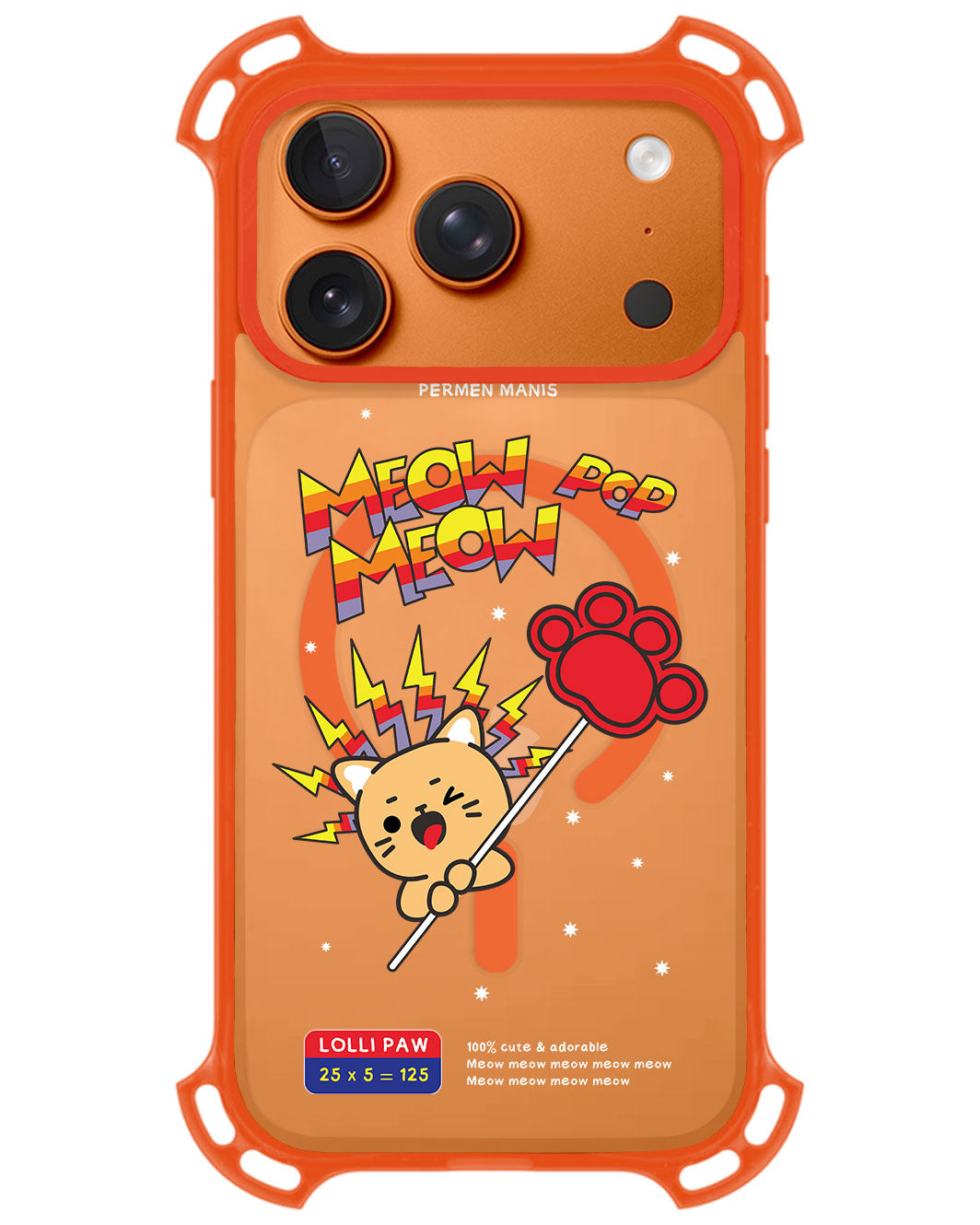 iPhone Rearguard UltimateZ - Meow Pop 2.0