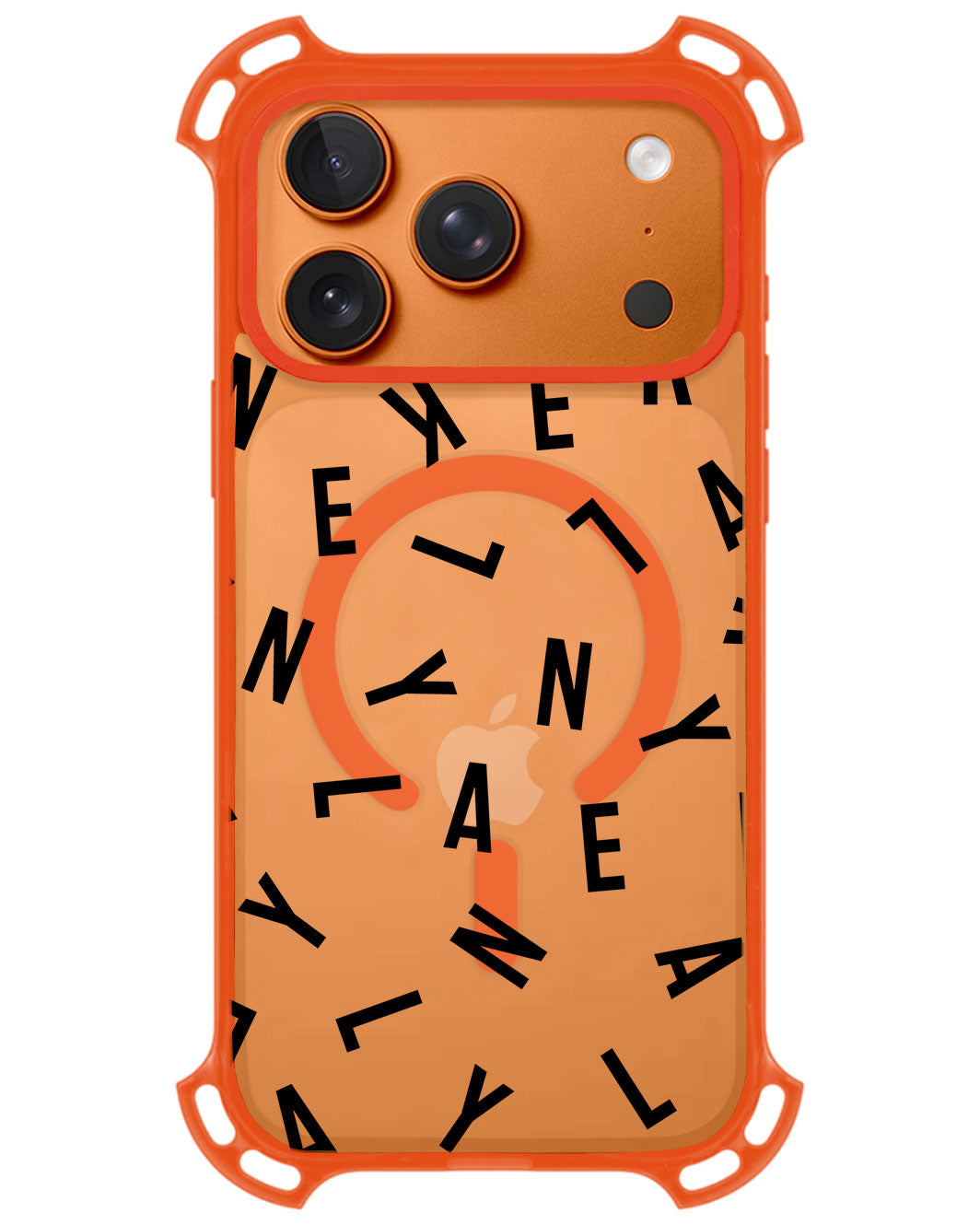 iPhone Rearguard UltimateZ - CUSTOM MONOGRAM 1.0 Noir