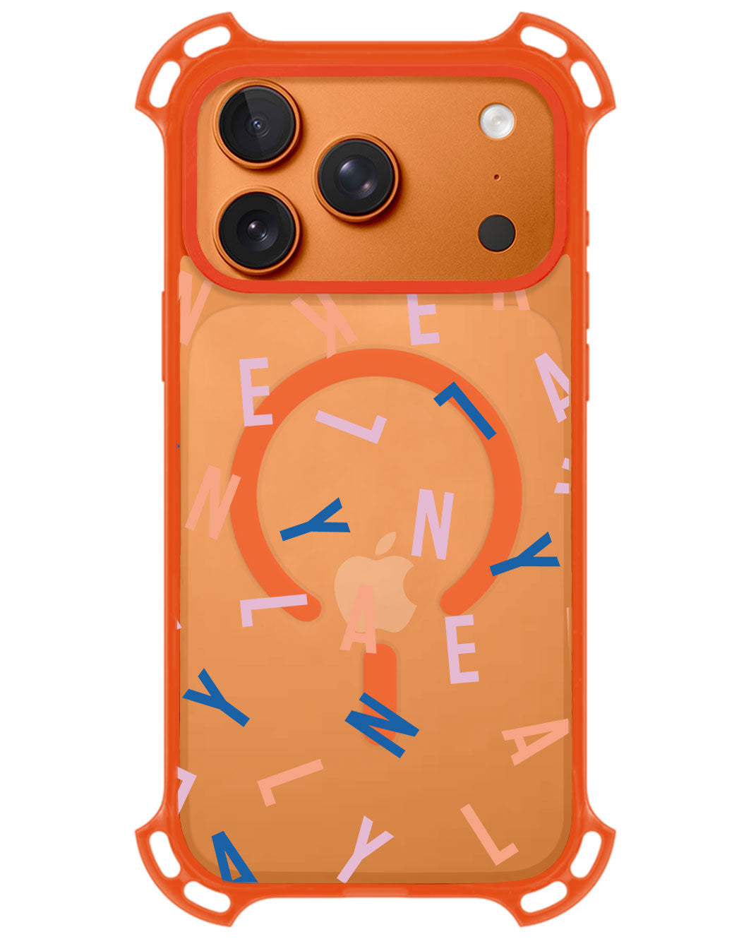 iPhone Rearguard UltimateZ - CUSTOM MONOGRAM 1.0 Rainbow