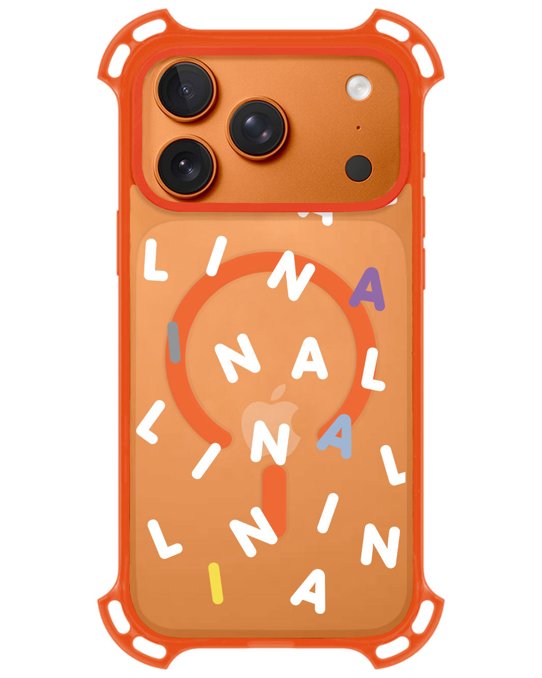 iPhone Rearguard UltimateZ - CUSTOM MONOGRAM 2.0 White