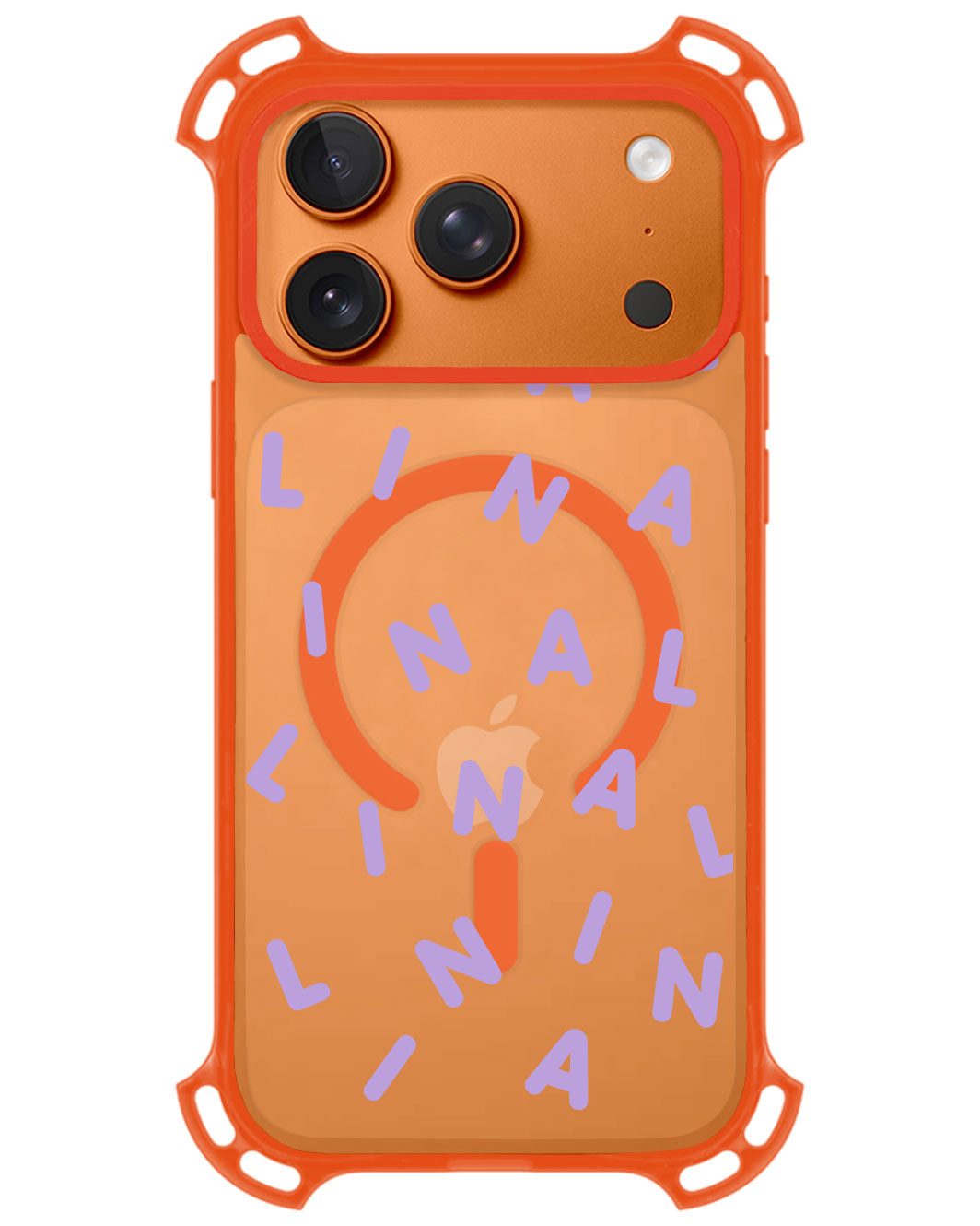 iPhone Rearguard UltimateZ - CUSTOM MONOGRAM 2.0 Lilac