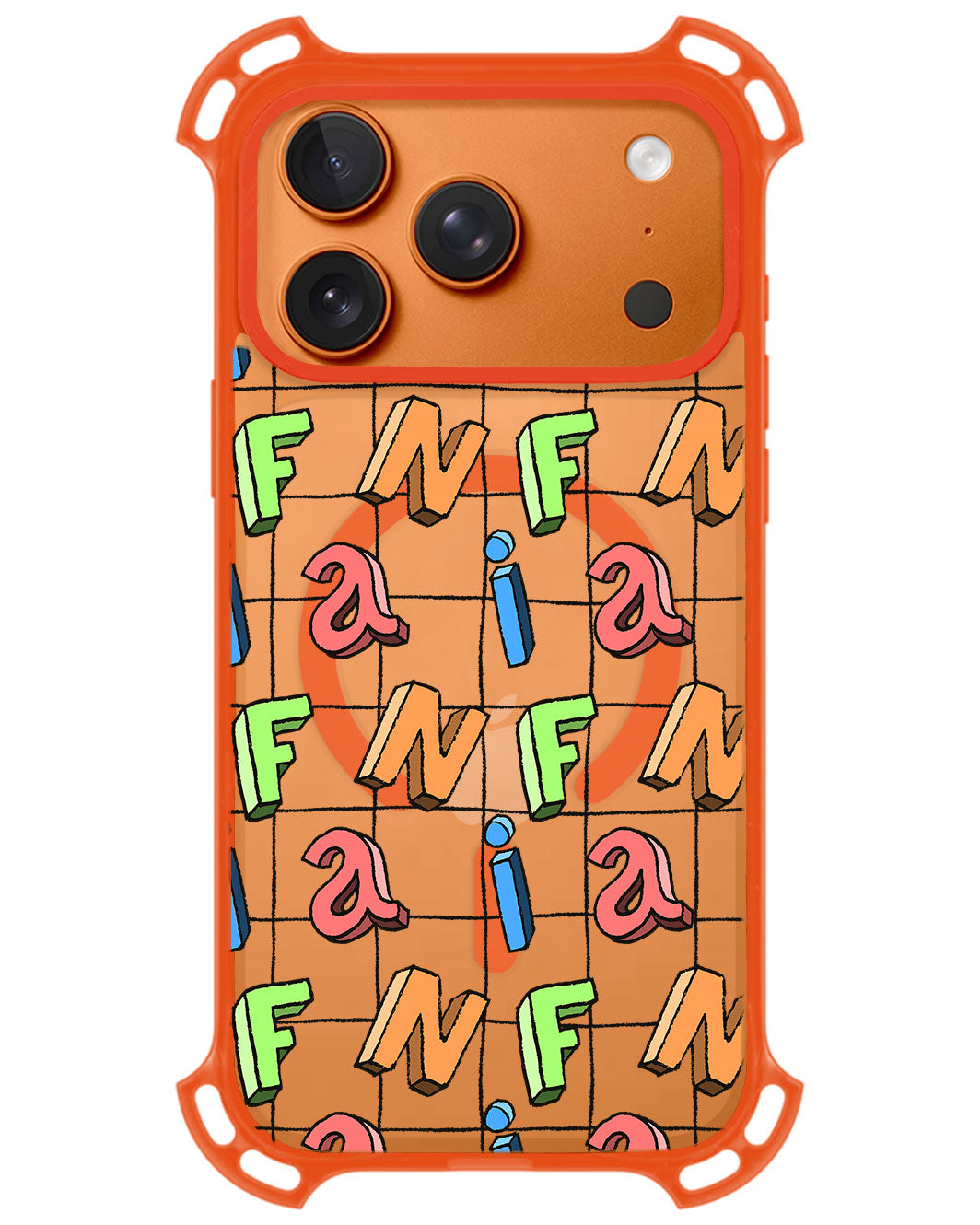 iPhone Rearguard UltimateZ - Playful Monogram