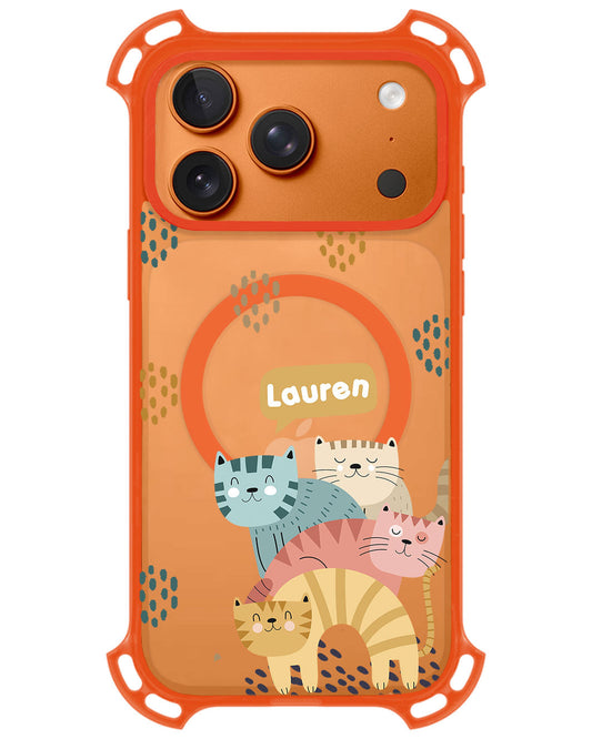 iPhone Rearguard UltimateZ - Rainbow Meow 2.0