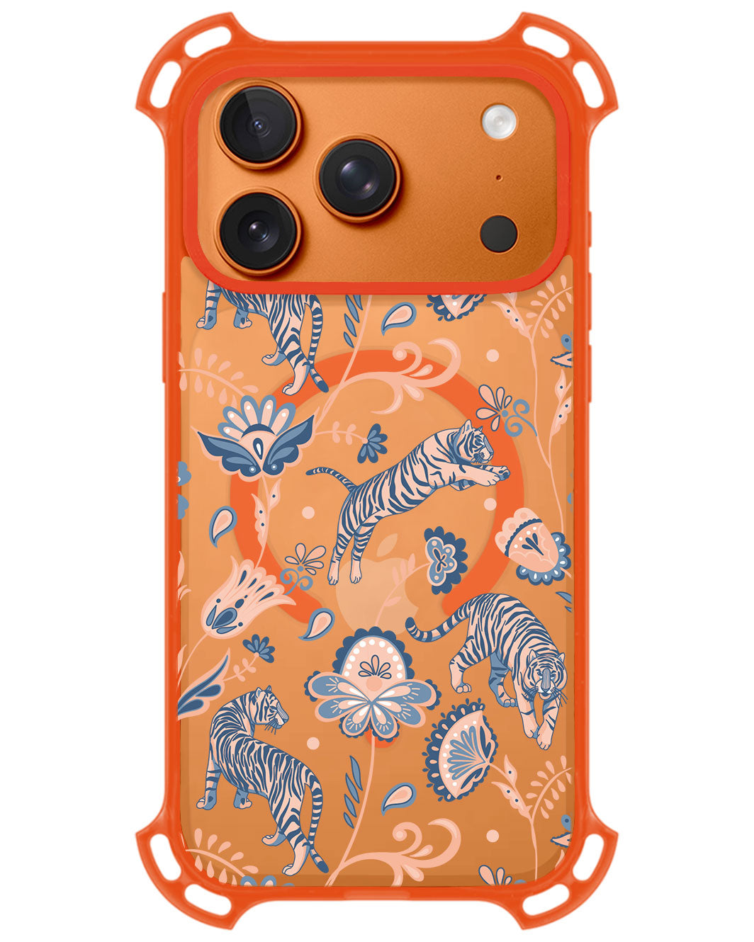 iPhone Rearguard UltimateZ - Tiger & Floral 5.0