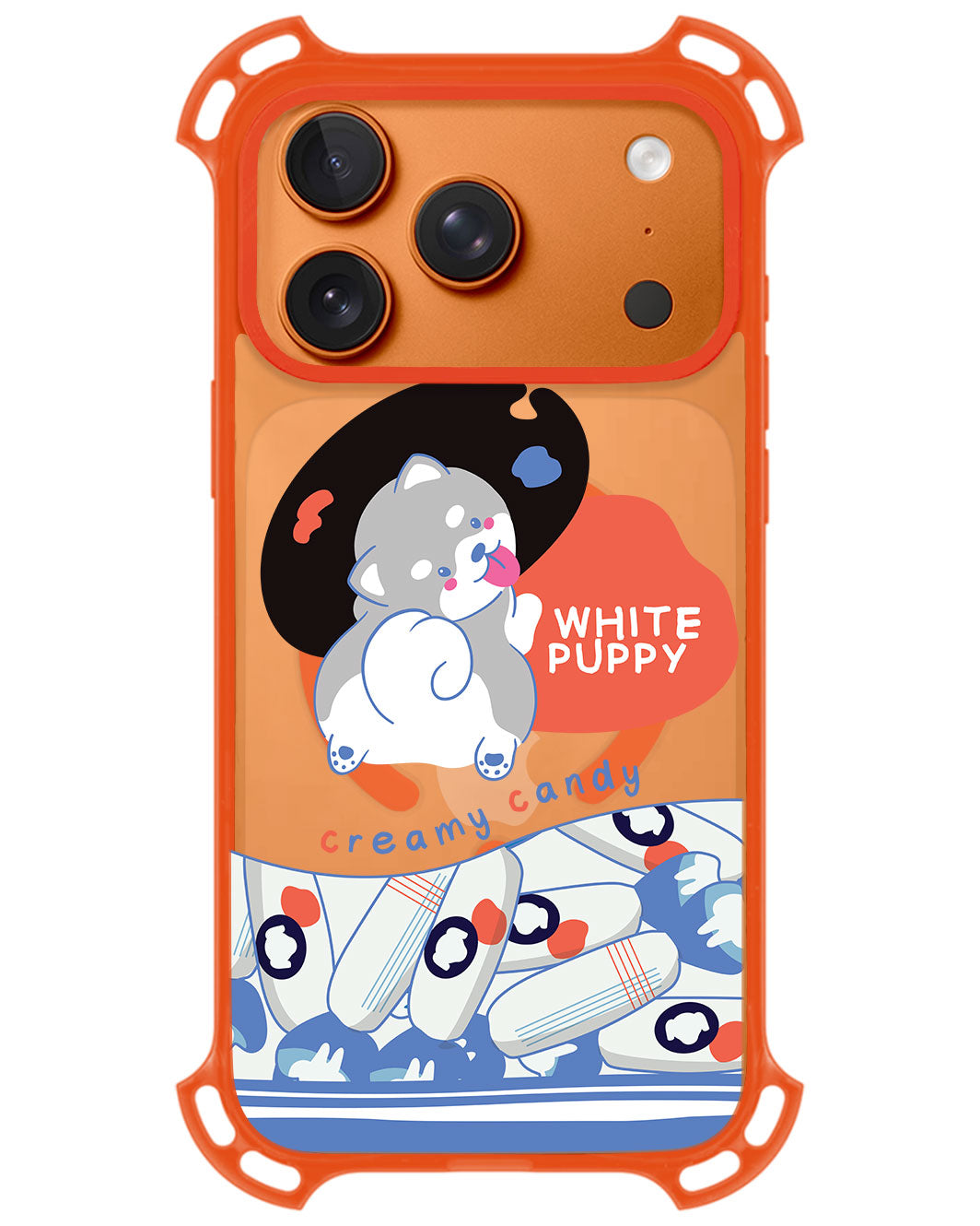 iPhone Rearguard UltimateZ - White puppy