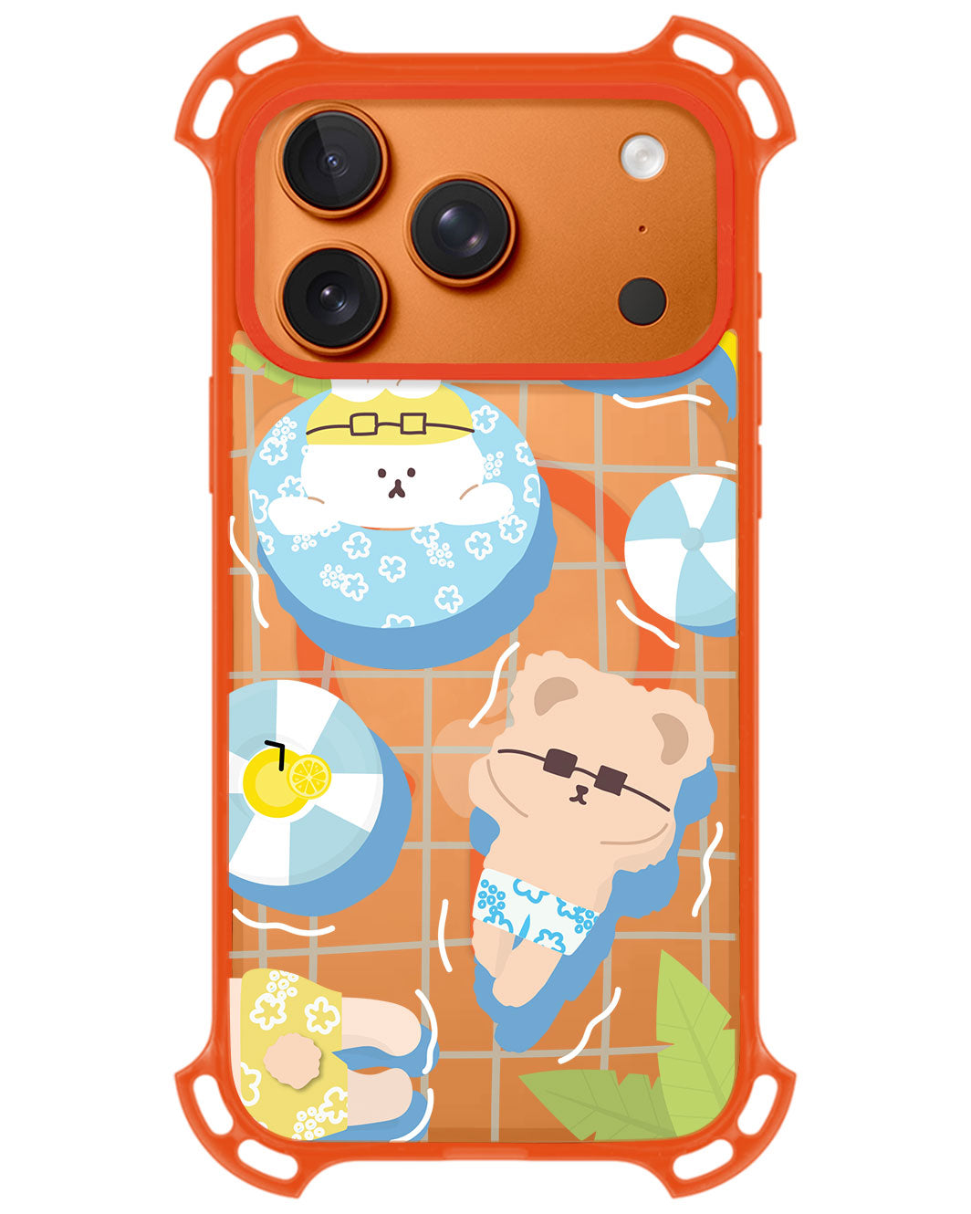 iPhone Rearguard UltimateZ - Pool Party Blue