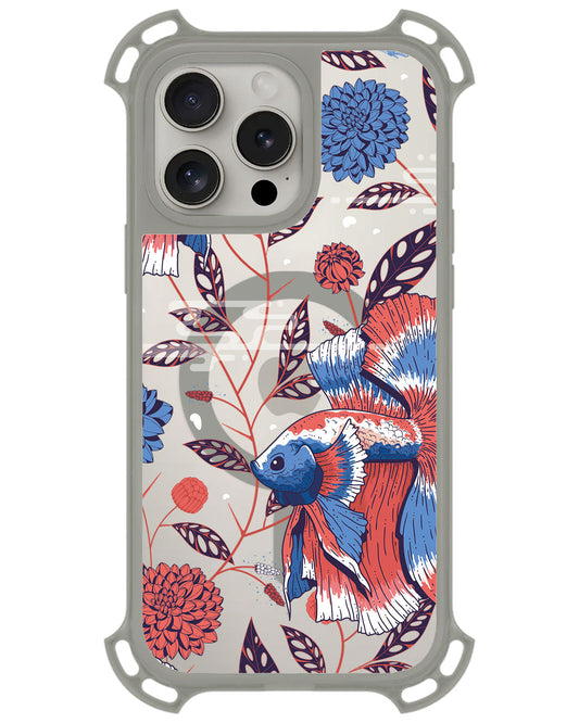 iPhone Rearguard UltimateZ - Fish & Floral 2.0