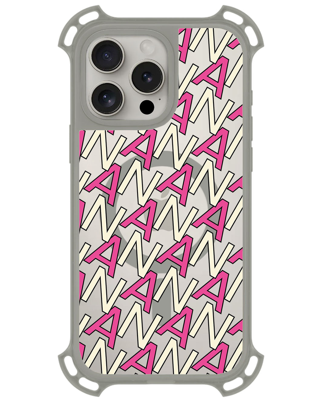 iPhone Rearguard UltimateZ - CUSTOM MONOGRAM 3.0 Initial 6.0