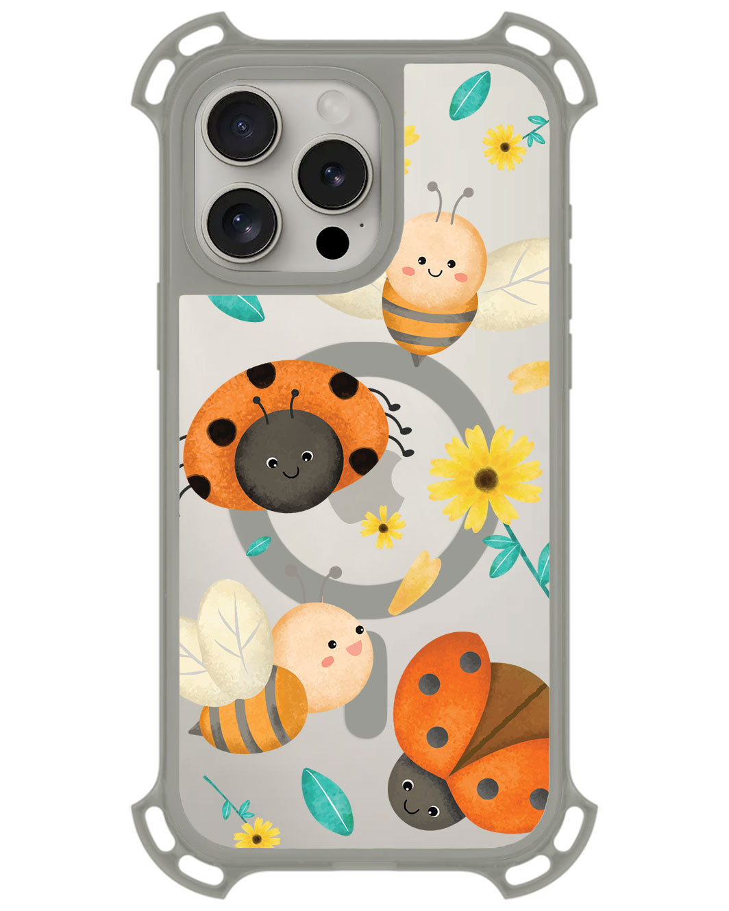 iPhone Rearguard UltimateZ - Lady bug & bee