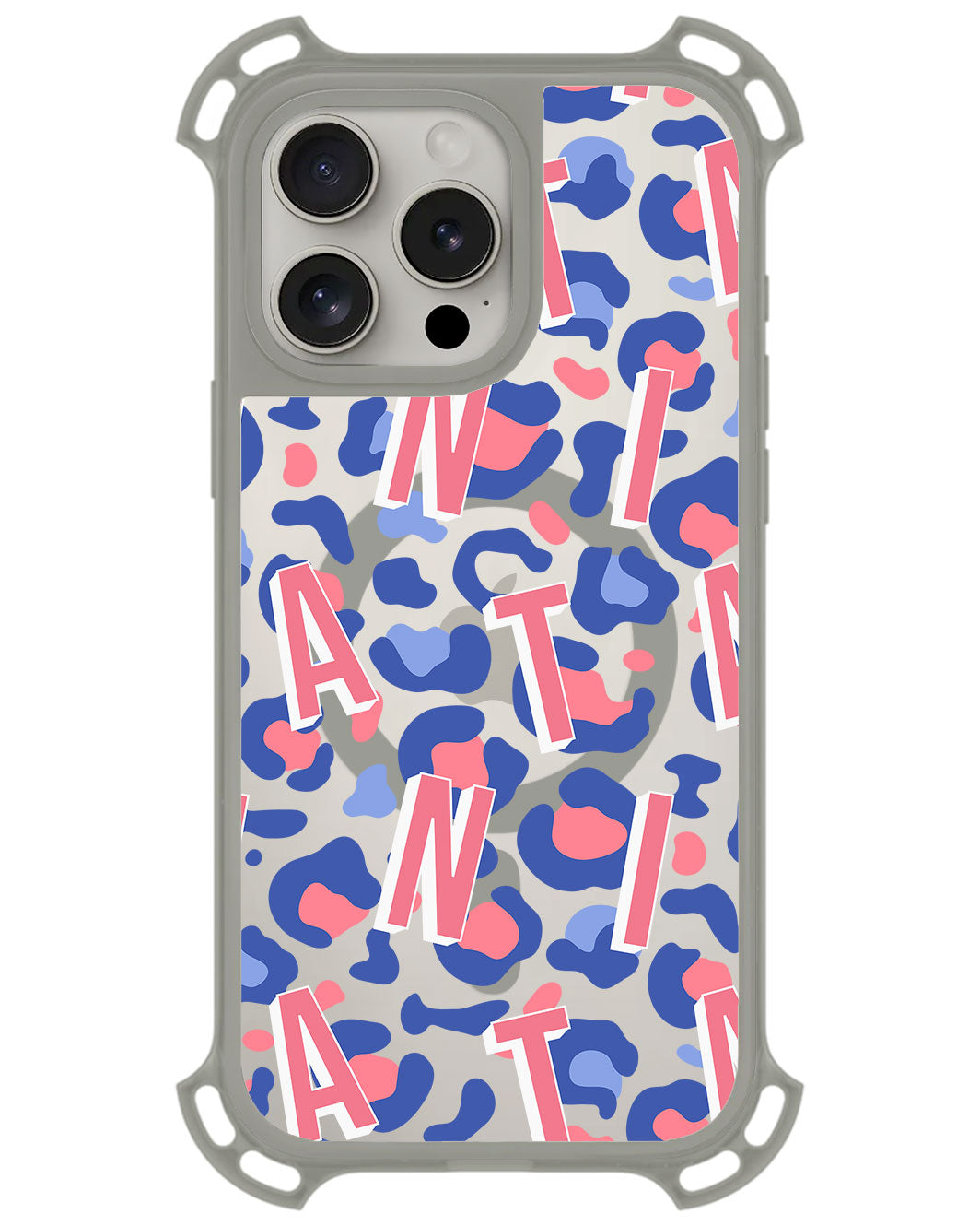 iPhone Rearguard UltimateZ - CUSTOM MONOGRAM 3.0 Leopard 1.0