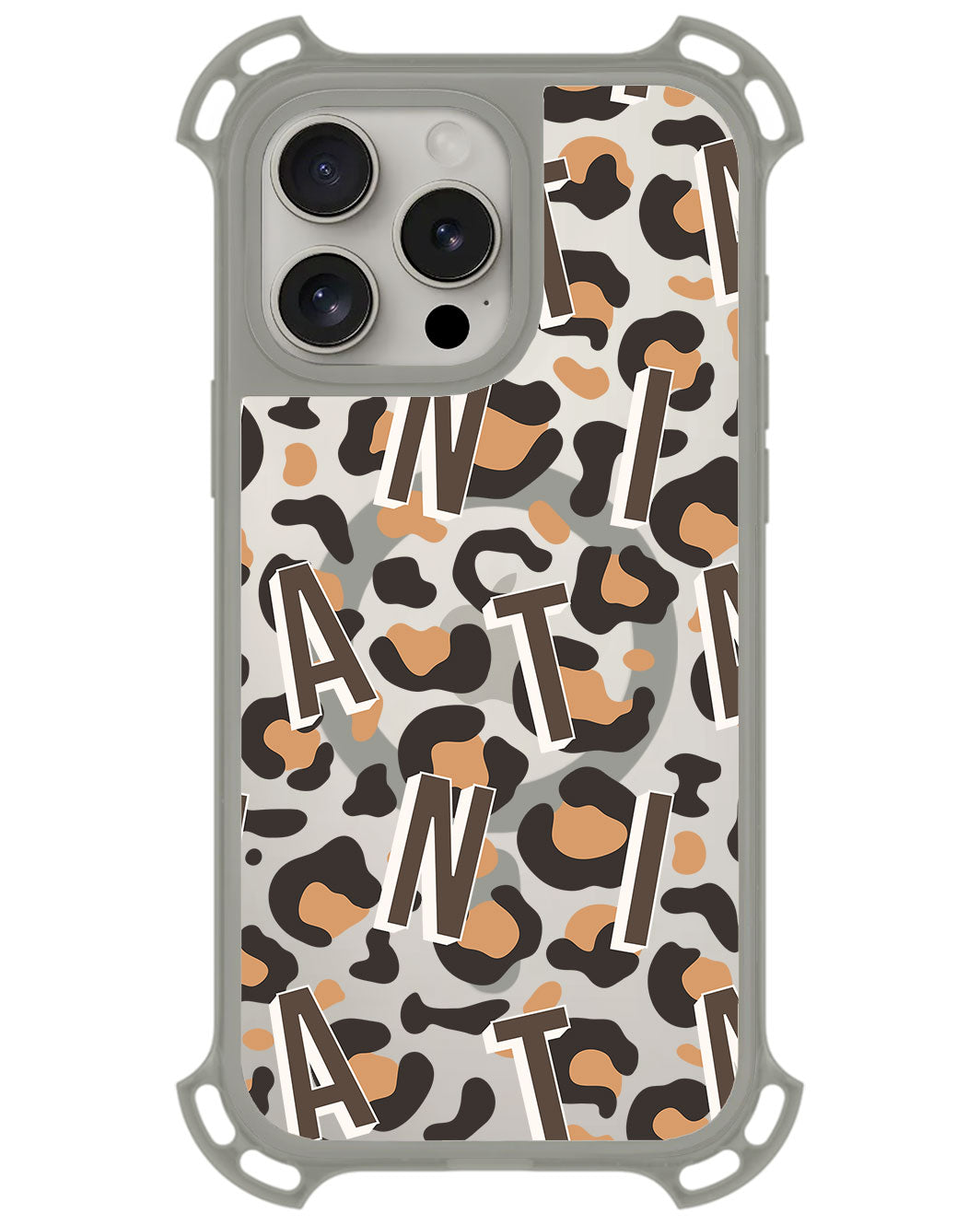 iPhone Rearguard UltimateZ - CUSTOM MONOGRAM 3.0 Leopard 2.0