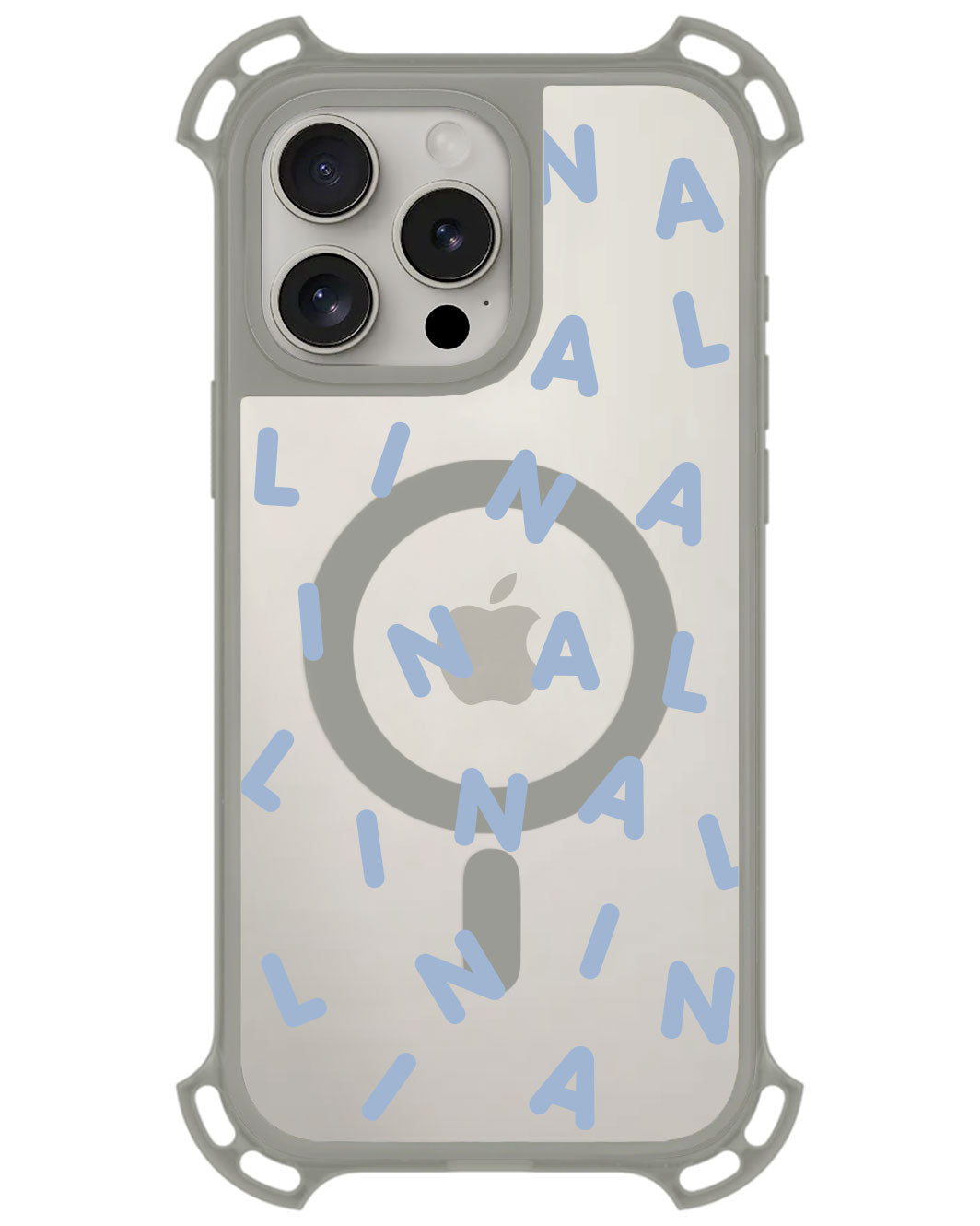 iPhone Rearguard UltimateZ - CUSTOM MONOGRAM 2.0 Blue