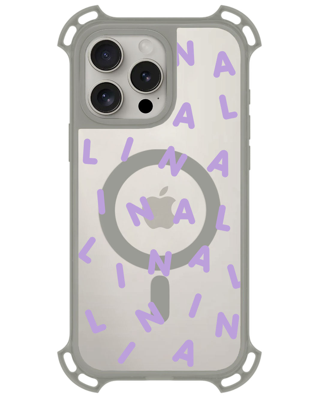 iPhone Rearguard UltimateZ - CUSTOM MONOGRAM 2.0 Lilac