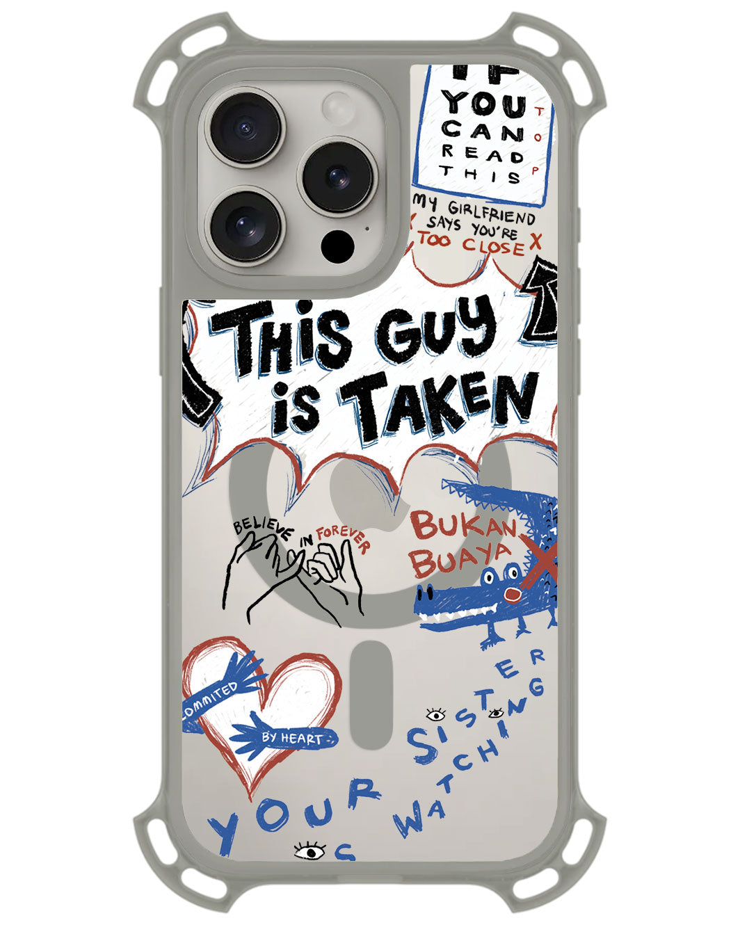 iPhone Rearguard UltimateZ - Pelakor proof case (for him)