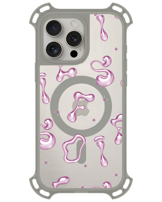 iPhone Rearguard UltimateZ - Pink Chrome Monogram