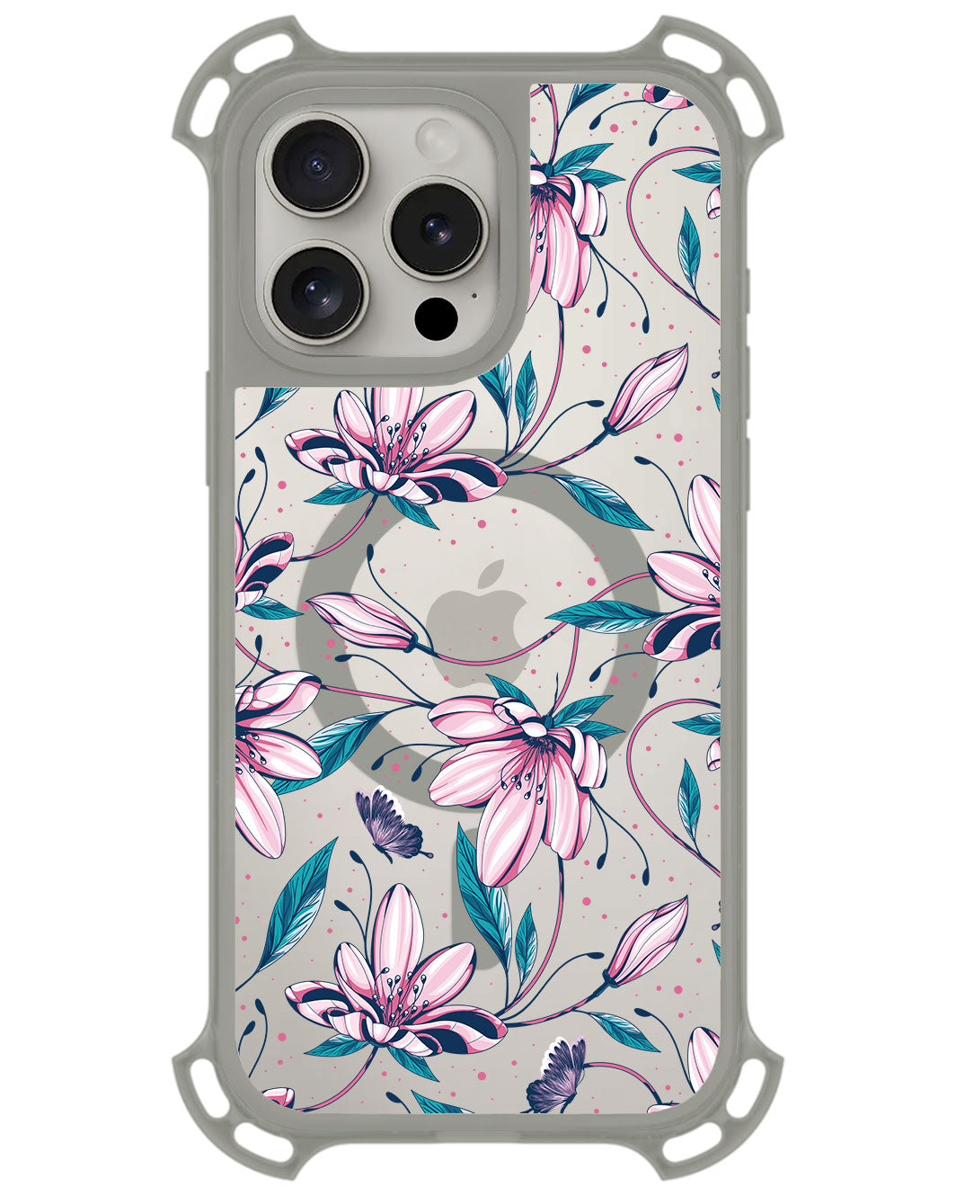 iPhone Rearguard UltimateZ - Pink Tulip