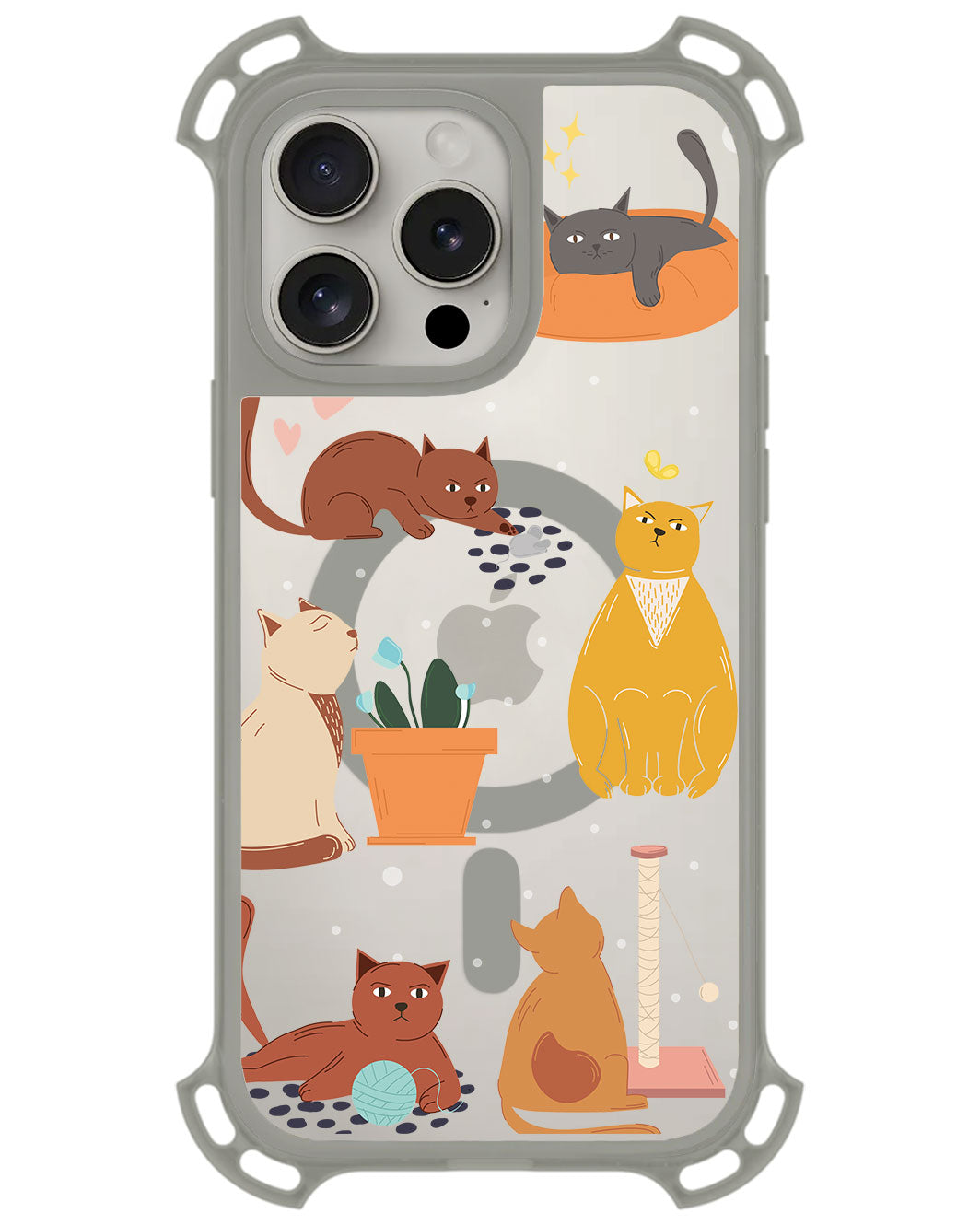 iPhone Rearguard UltimateZ - Playful Cat