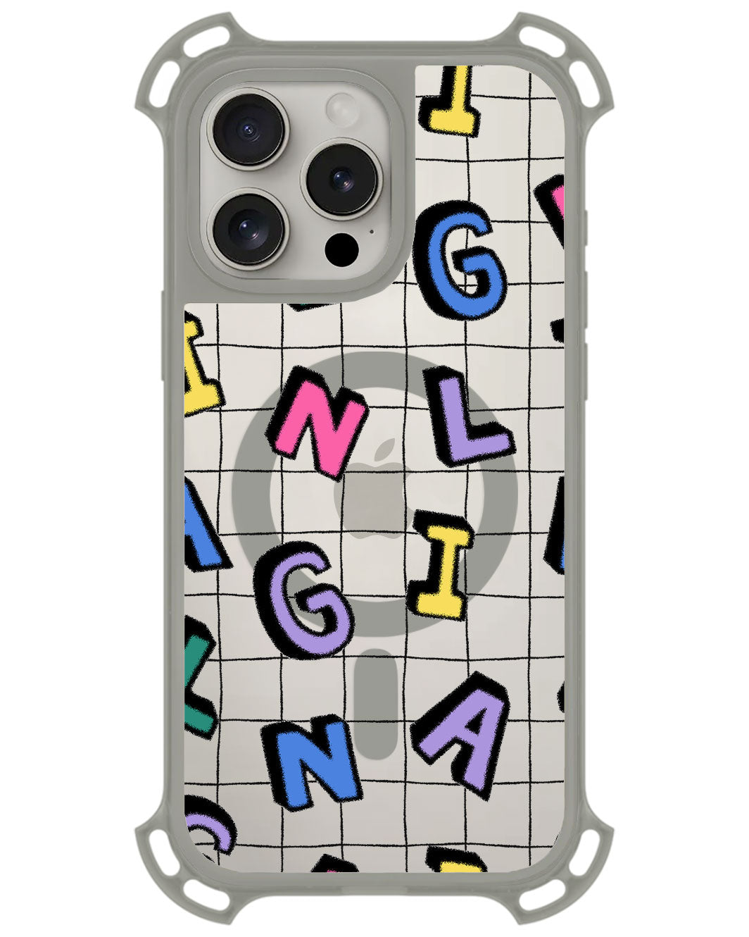 iPhone Rearguard UltimateZ - Playful Monogram 2.0