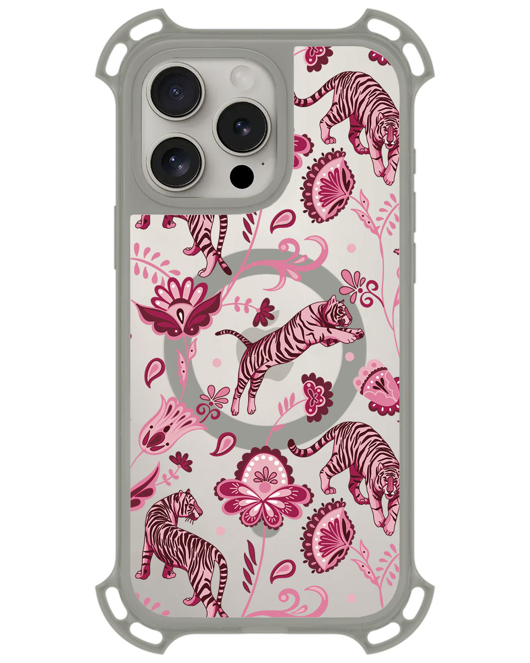 iPhone Rearguard UltimateZ - Tiger & Floral 2.0