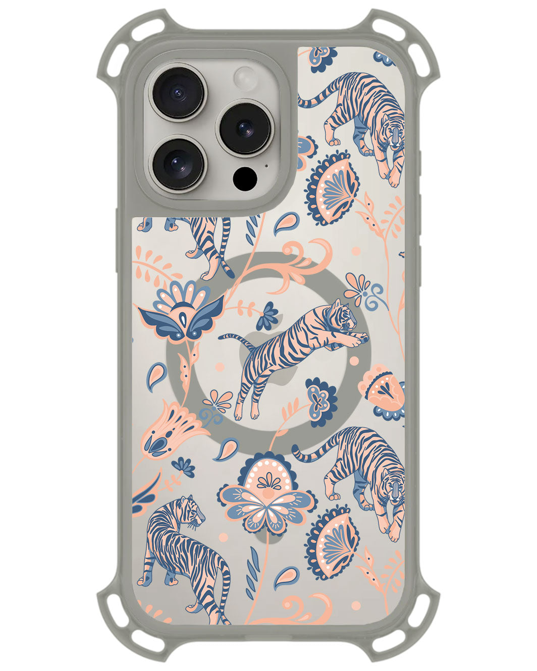iPhone Rearguard UltimateZ - Tiger & Floral 5.0