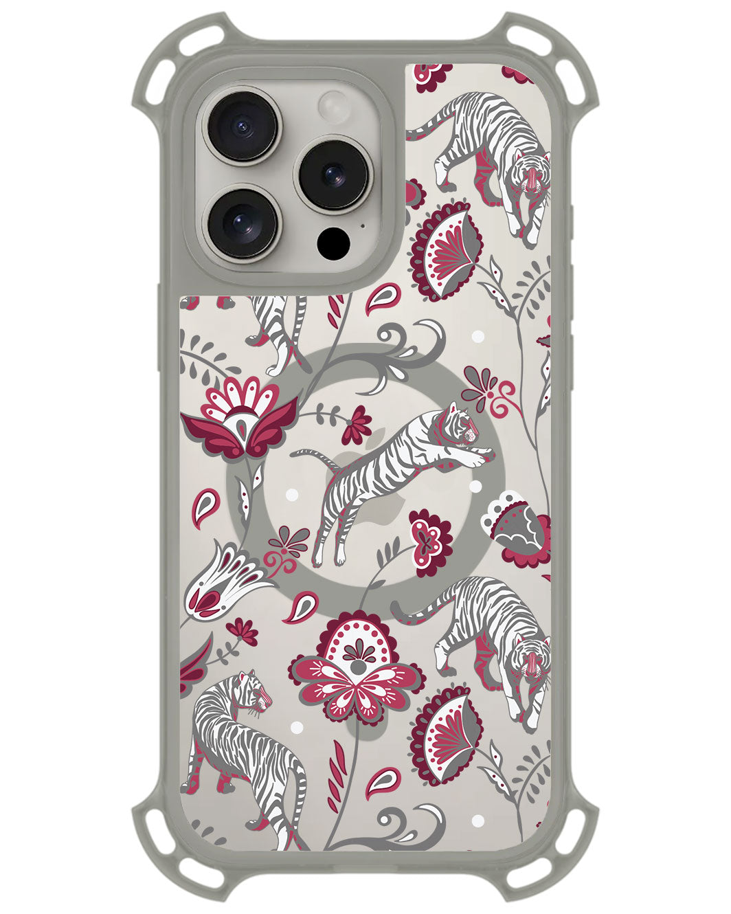 iPhone Rearguard UltimateZ - Tiger & Floral 6.0
