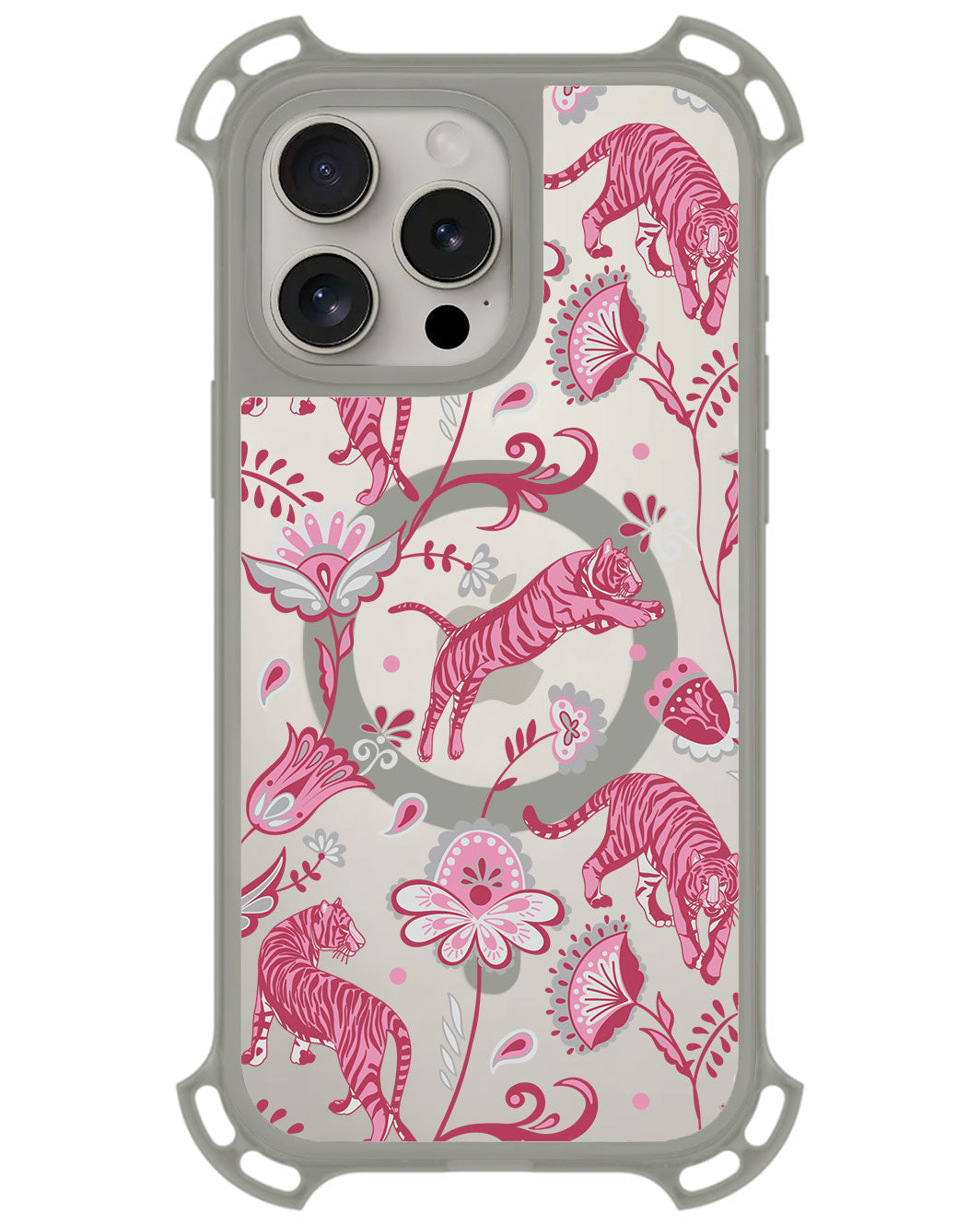 iPhone Rearguard UltimateZ - Tiger & Floral 7.0