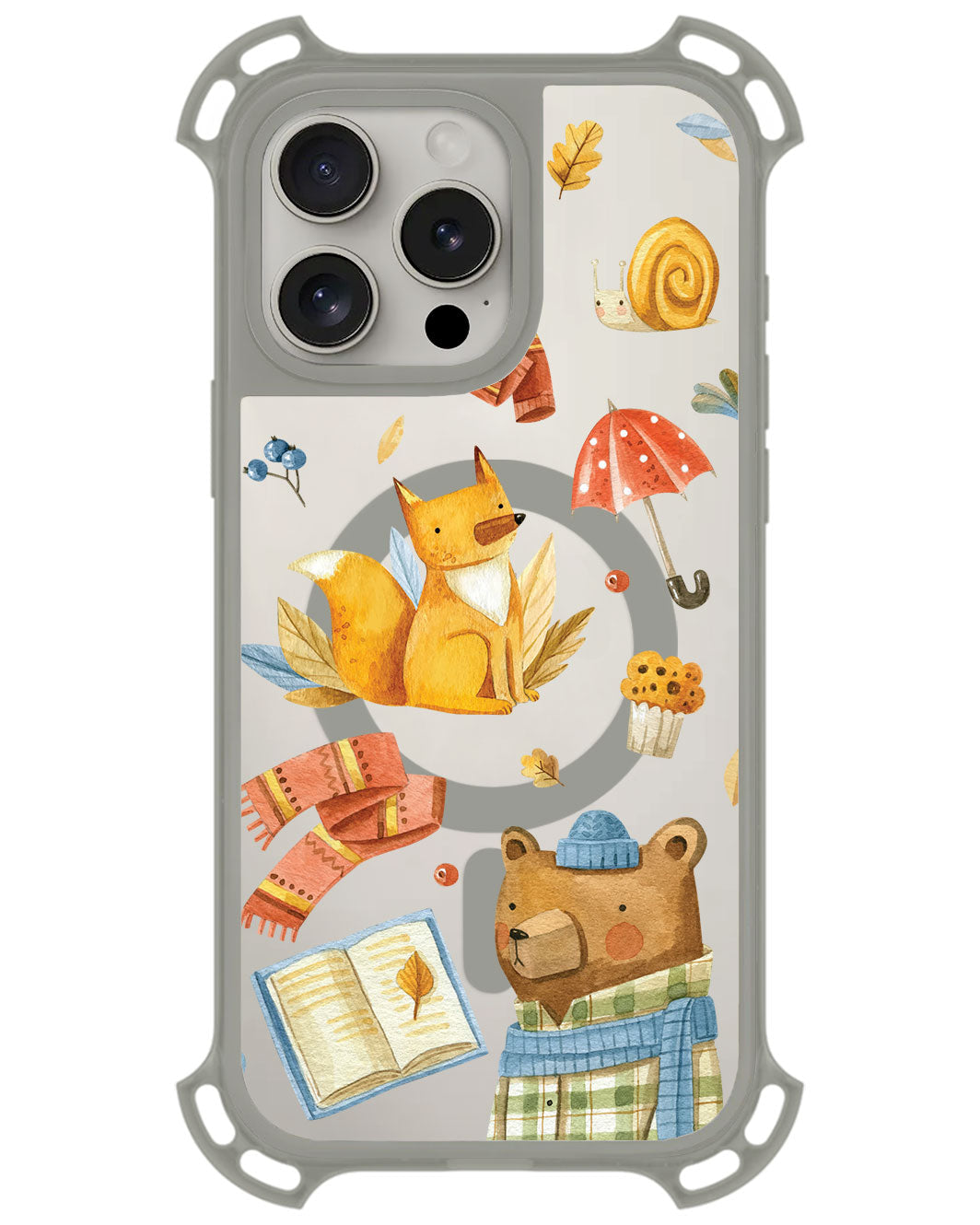iPhone Rearguard UltimateZ - Bear & Fox