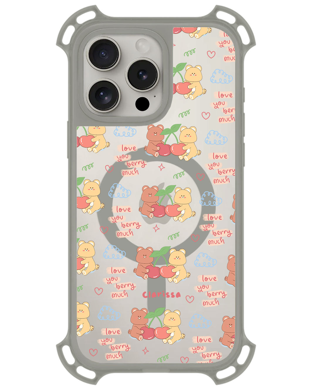 iPhone Rearguard UltimateZ - Cherry Bear