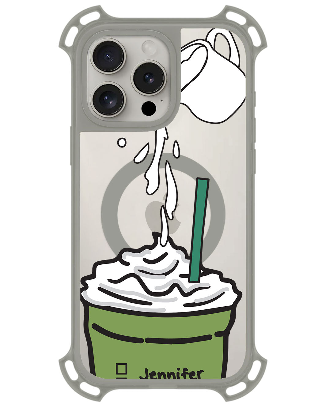iPhone Rearguard UltimateZ - Matcha Frappe