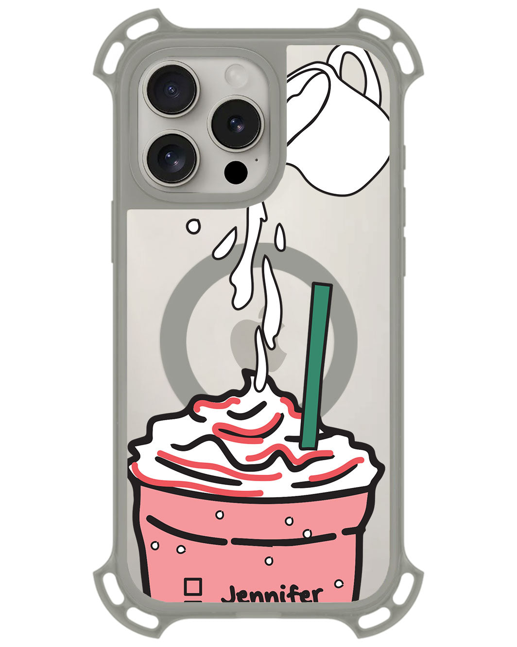 iPhone Rearguard UltimateZ - Rasberry Frappe