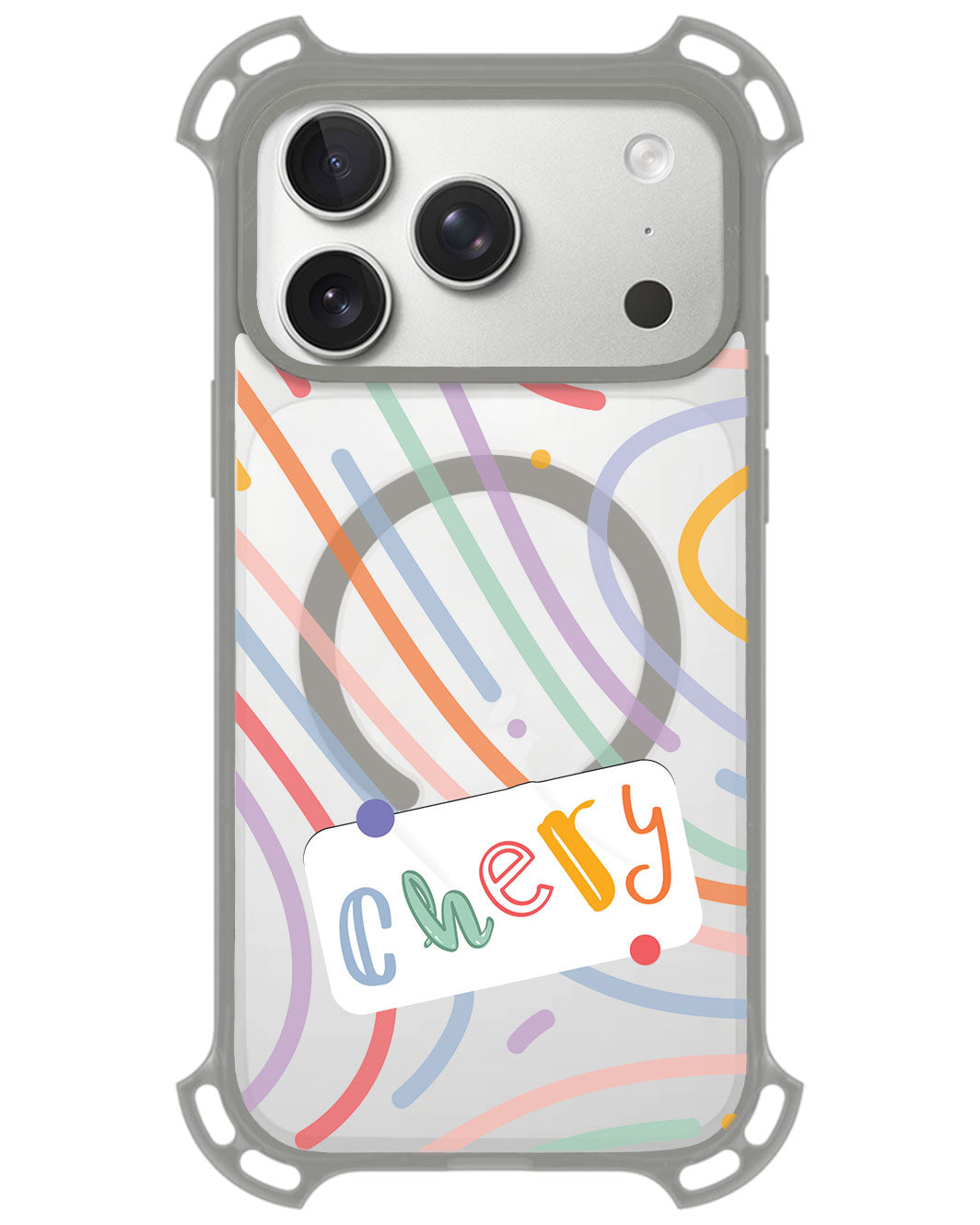 iPhone Rearguard UltimateZ - Doodle Monogram 2.0