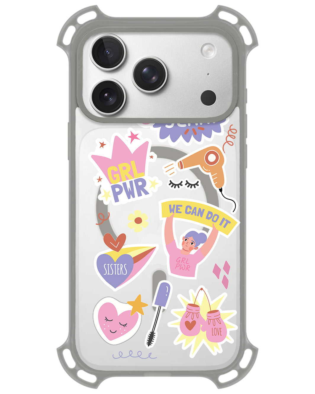 iPhone Rearguard UltimateZ - Girl Power Sticker Pack
