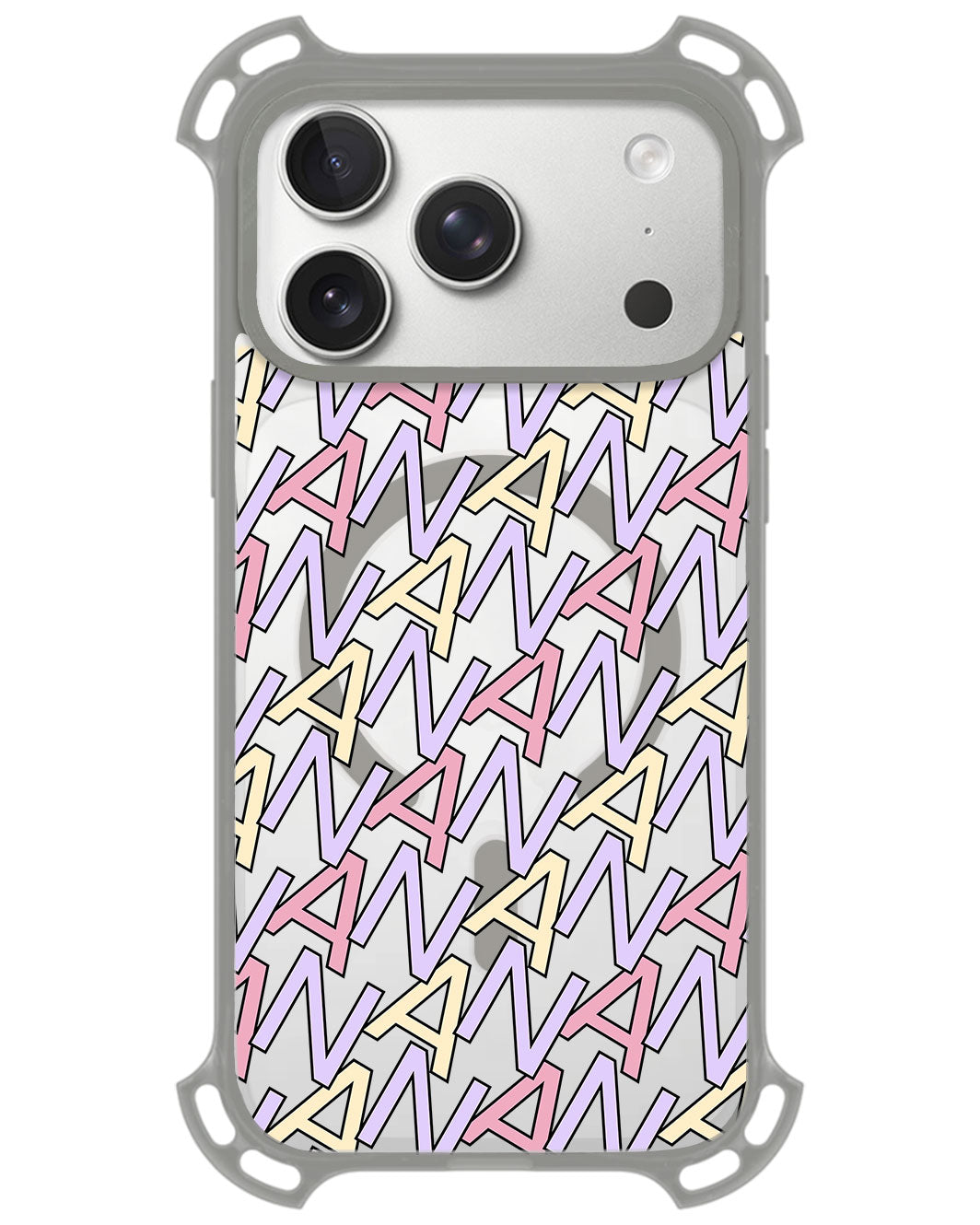 iPhone Rearguard UltimateZ - CUSTOM MONOGRAM 3.0 Initial 5.0