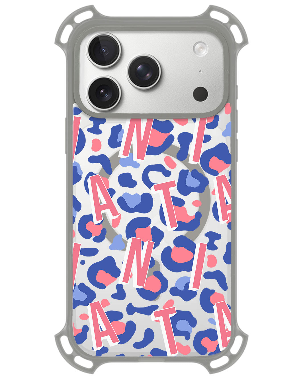 iPhone Rearguard UltimateZ - CUSTOM MONOGRAM 3.0 Leopard 1.0