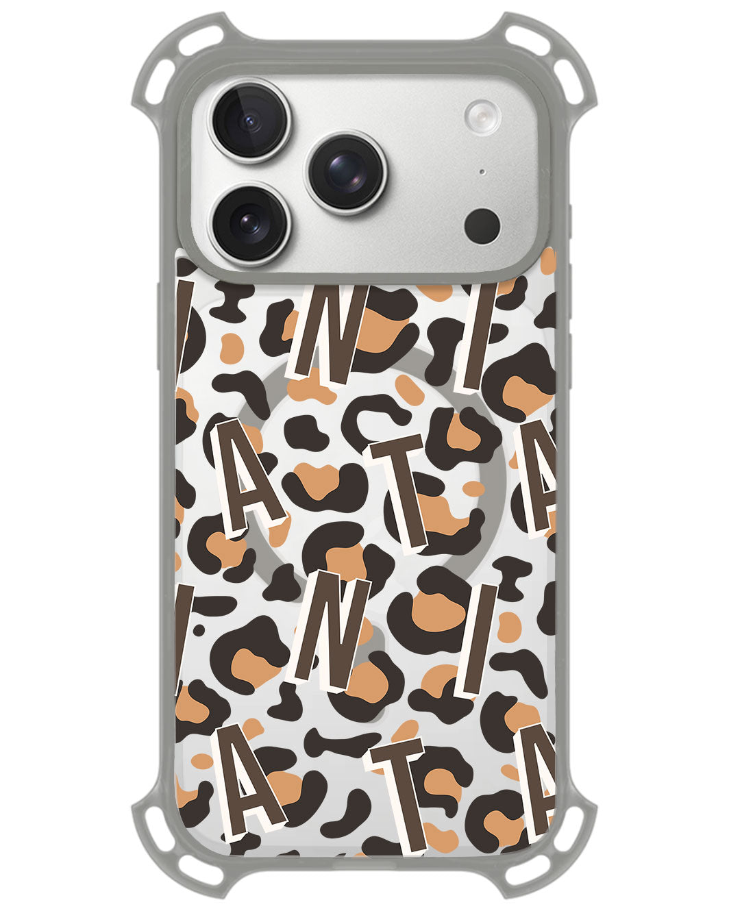 iPhone Rearguard UltimateZ - CUSTOM MONOGRAM 3.0 Leopard 2.0