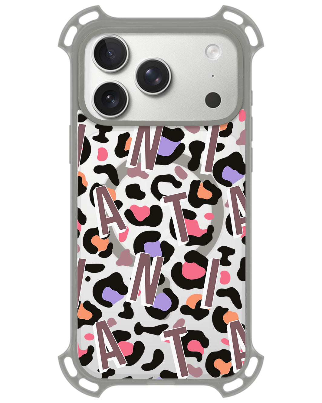 iPhone Rearguard UltimateZ - CUSTOM MONOGRAM 3.0 Leopard 5.0