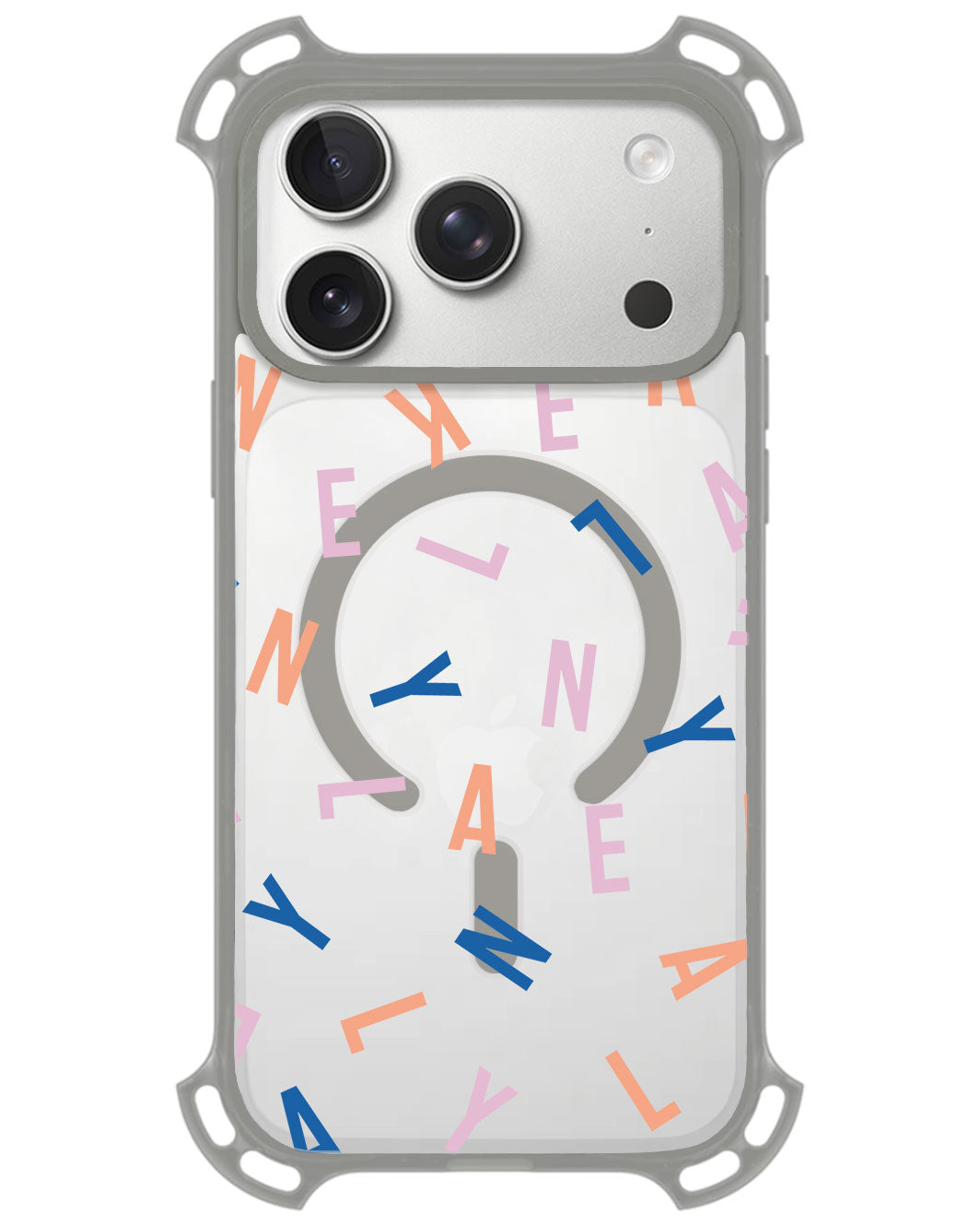 iPhone Rearguard UltimateZ - CUSTOM MONOGRAM 1.0 Rainbow
