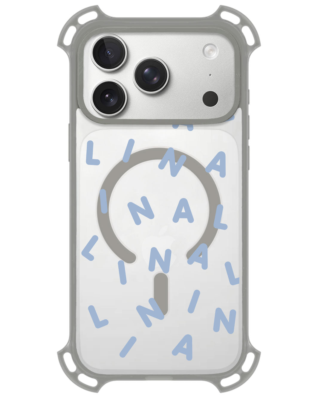 iPhone Rearguard UltimateZ - CUSTOM MONOGRAM 2.0 Blue