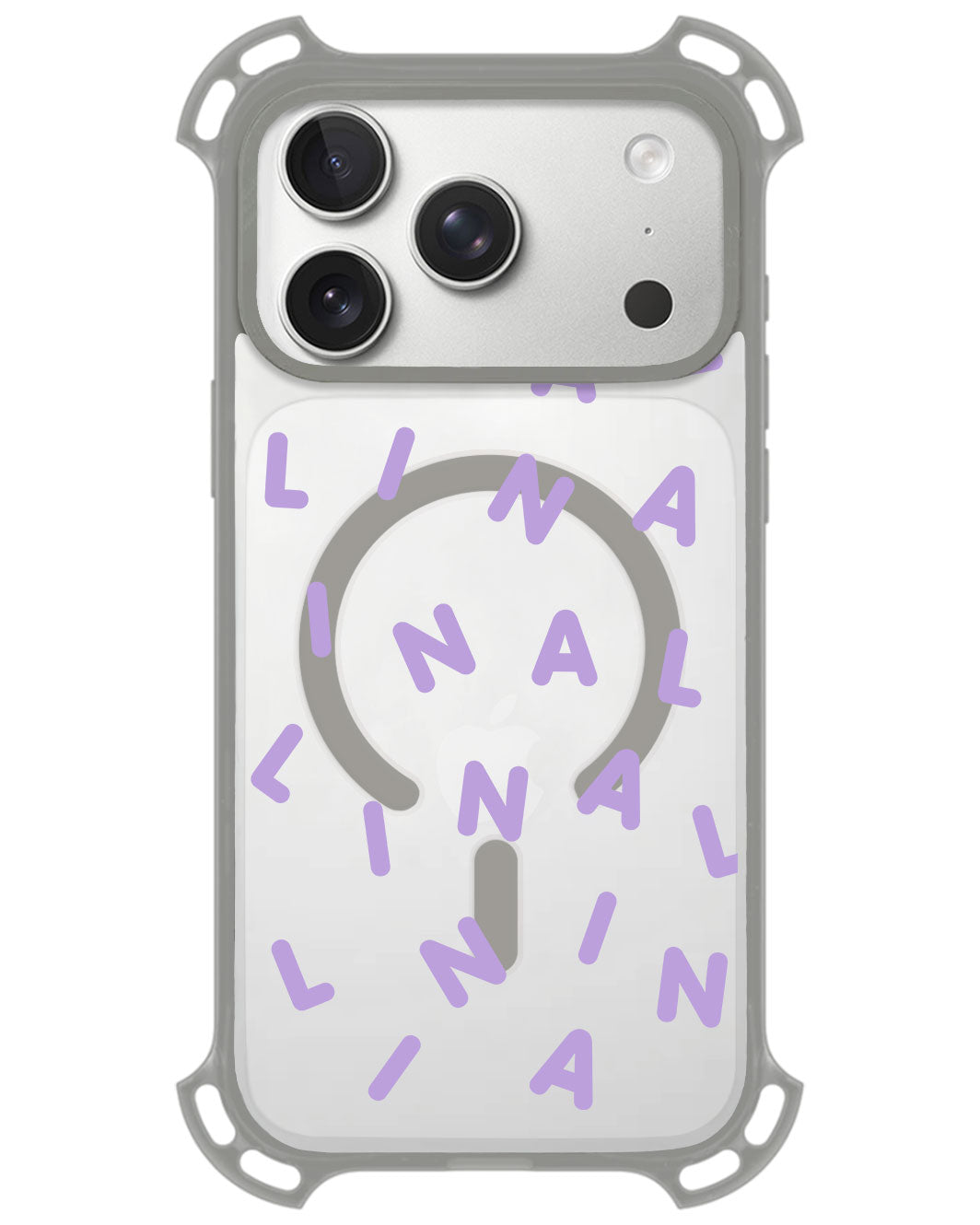 iPhone Rearguard UltimateZ - CUSTOM MONOGRAM 2.0 Lilac