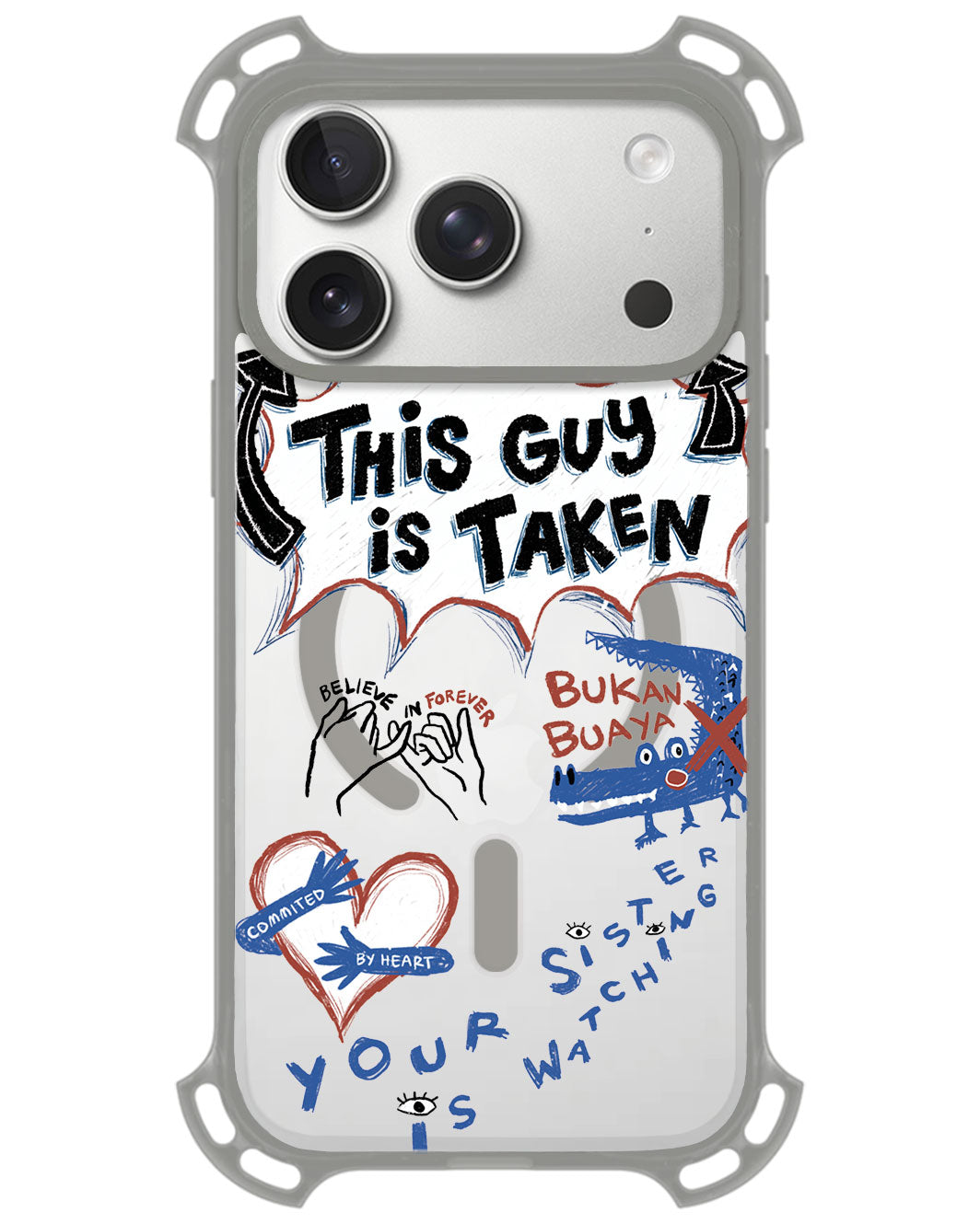 iPhone Rearguard UltimateZ - Pelakor proof case (for him)