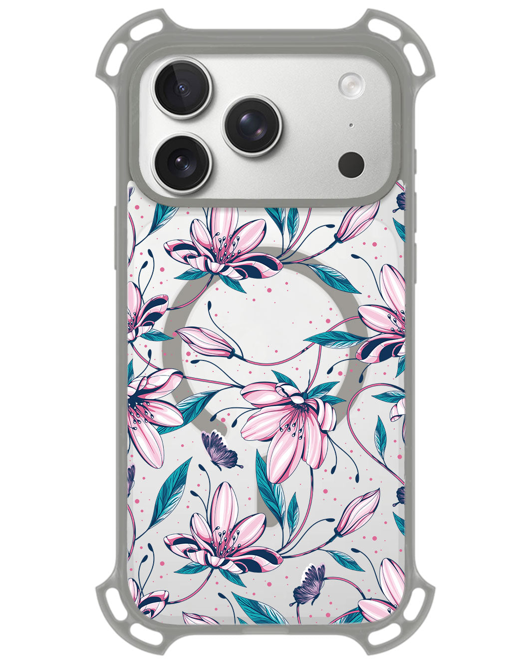 iPhone Rearguard UltimateZ - Pink Tulip