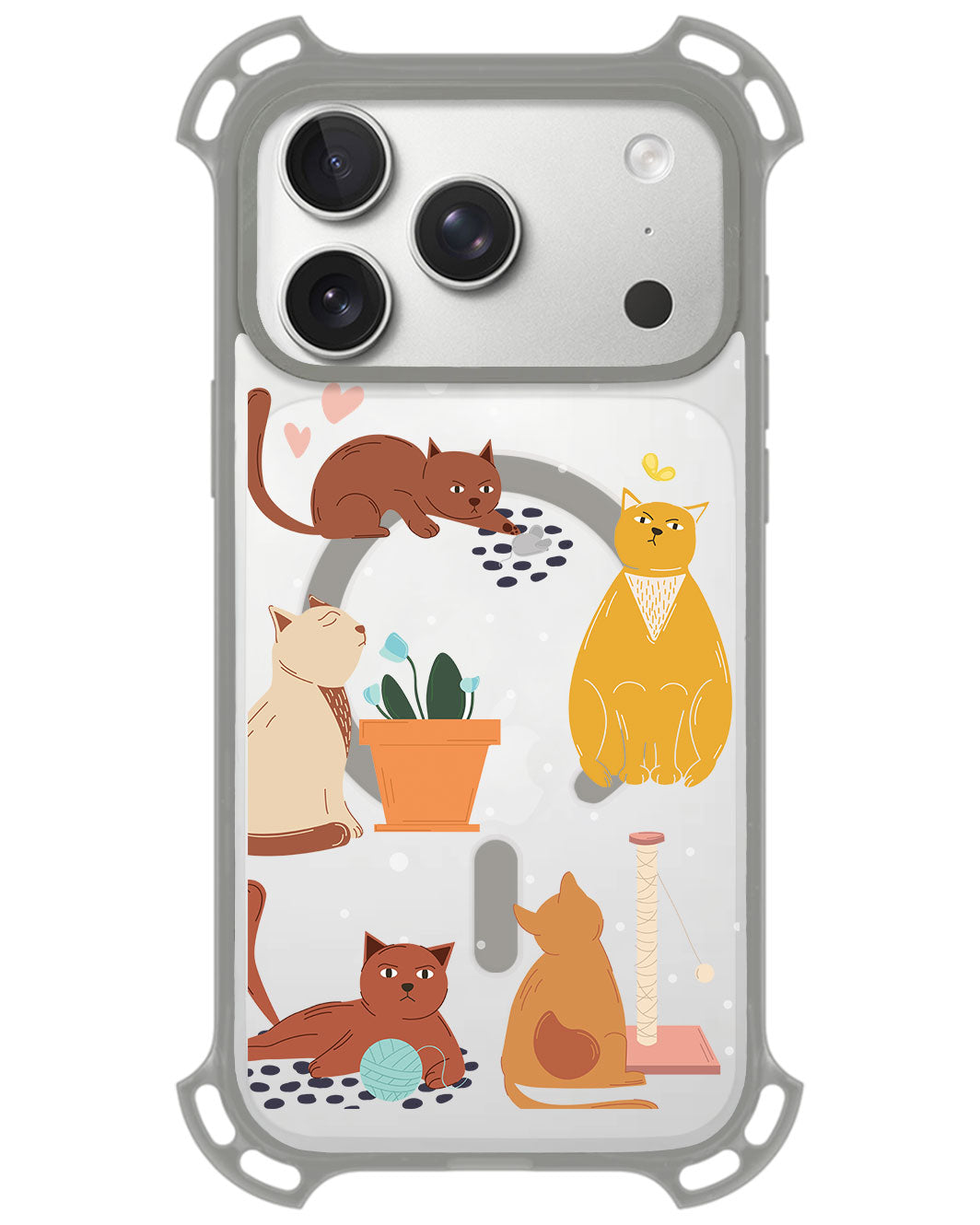 iPhone Rearguard UltimateZ - Playful Cat