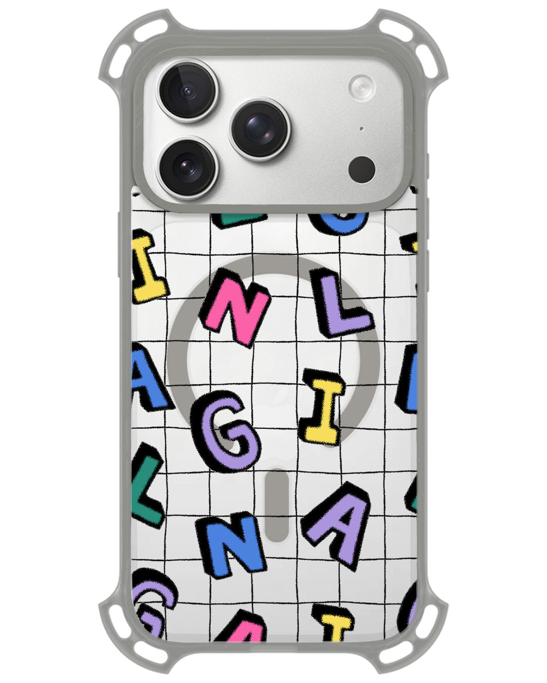 iPhone Rearguard UltimateZ - Playful Monogram 2.0