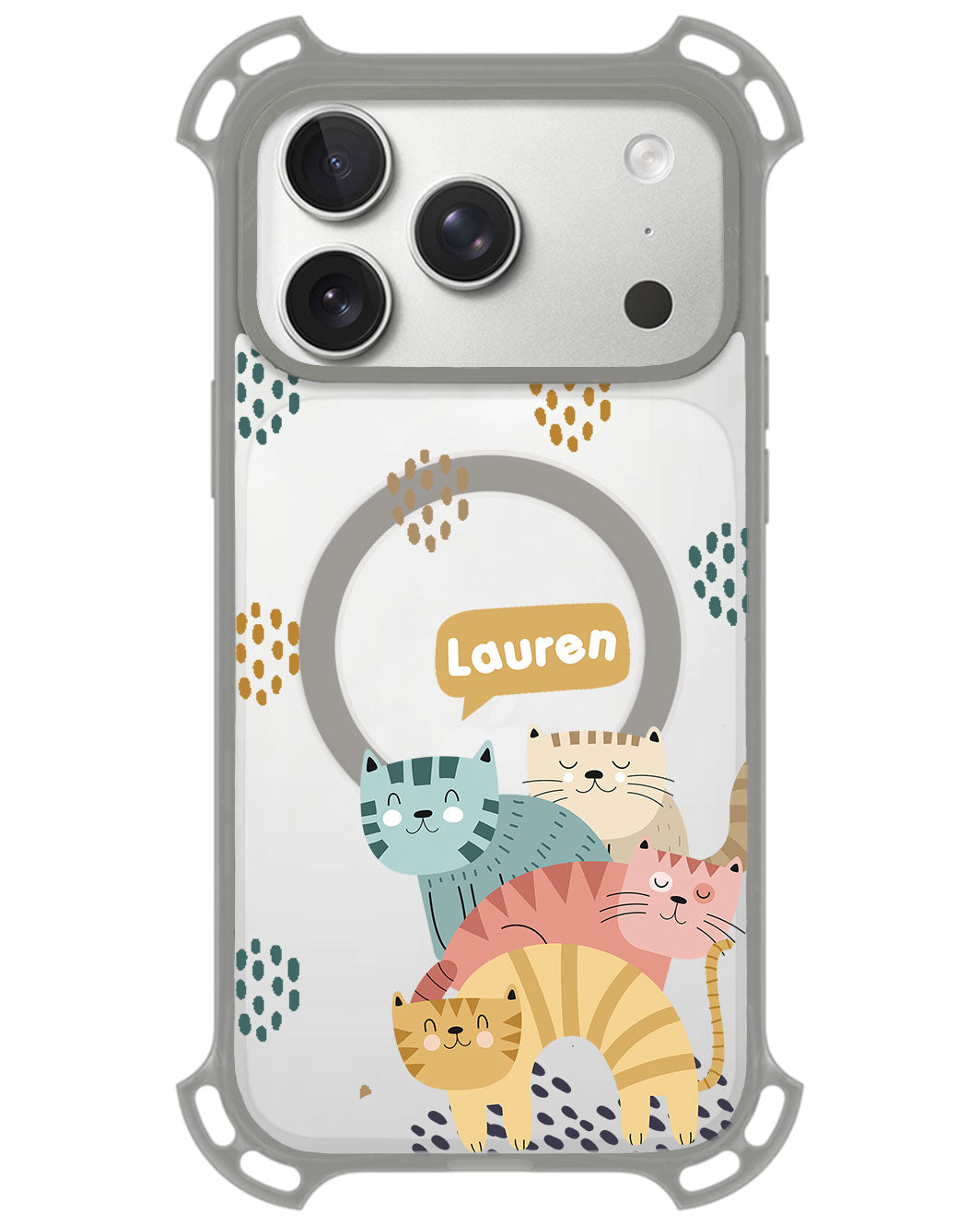 iPhone Rearguard UltimateZ - Rainbow Meow 2.0
